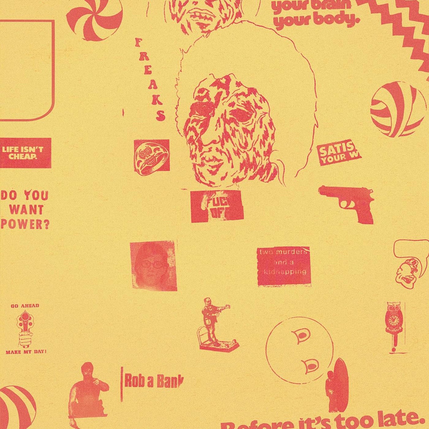 Thee Oh Sees / Total Control Split album cover