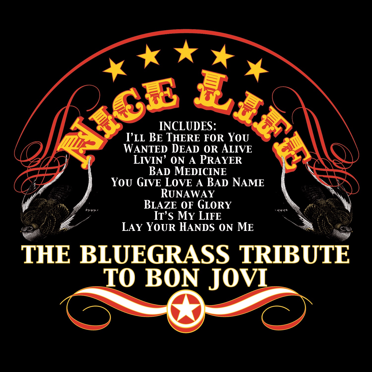 The Bluegrass Tribute To Bon Jovi: Nice Life album cover