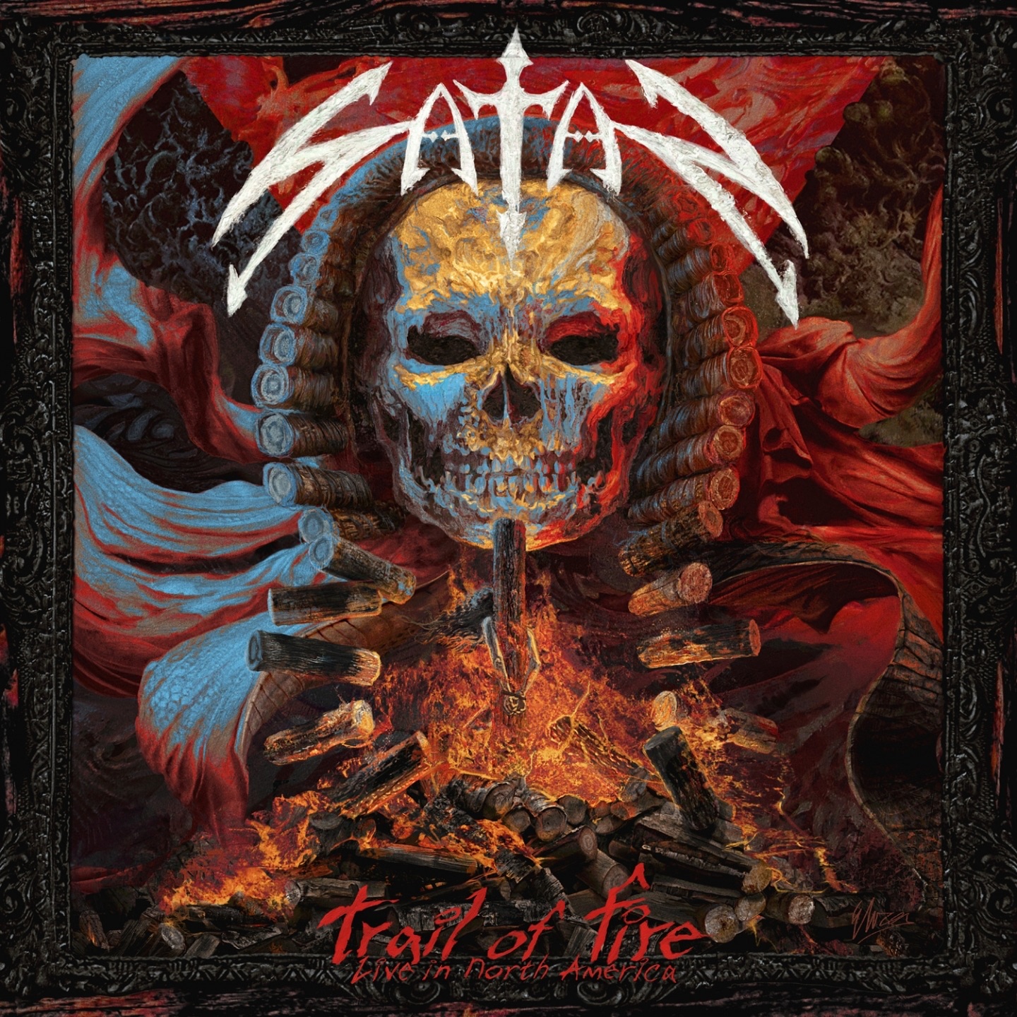 Trial By Fire (Live) album cover