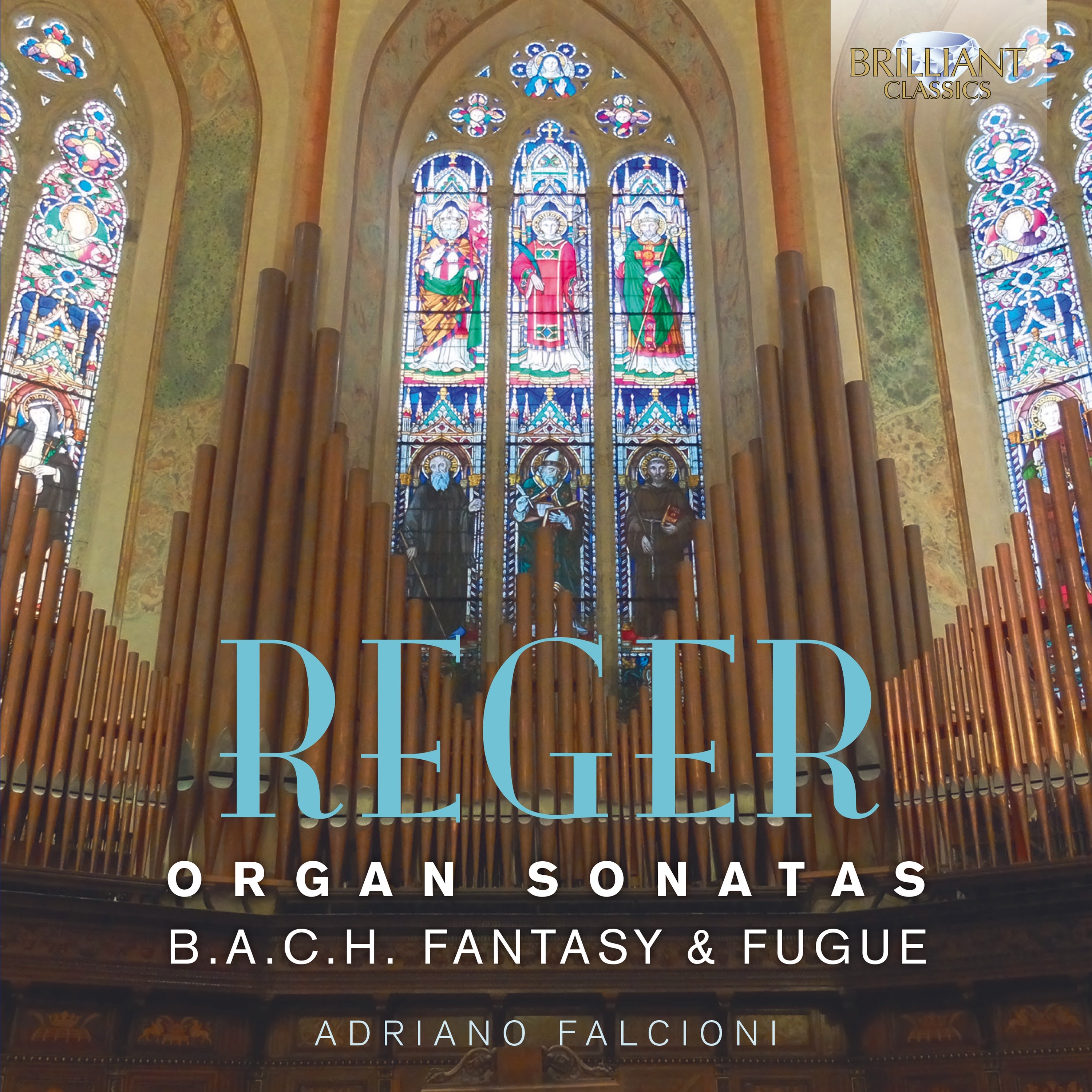 Reger: Organ Sonatas, Bach Fantasy & Fugue album cover
