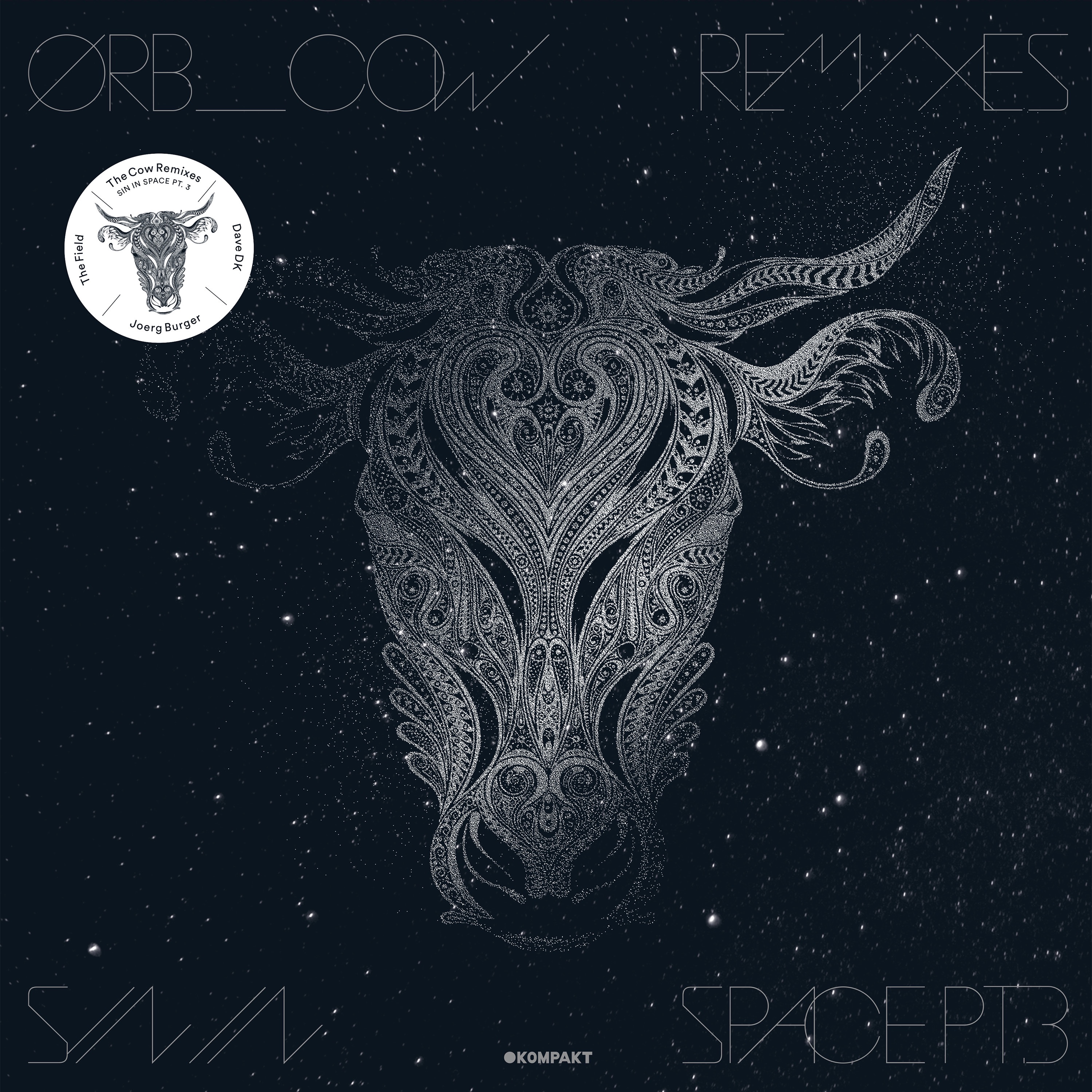 The Cow Remixes - Sin In Space, Pt. 3 album cover