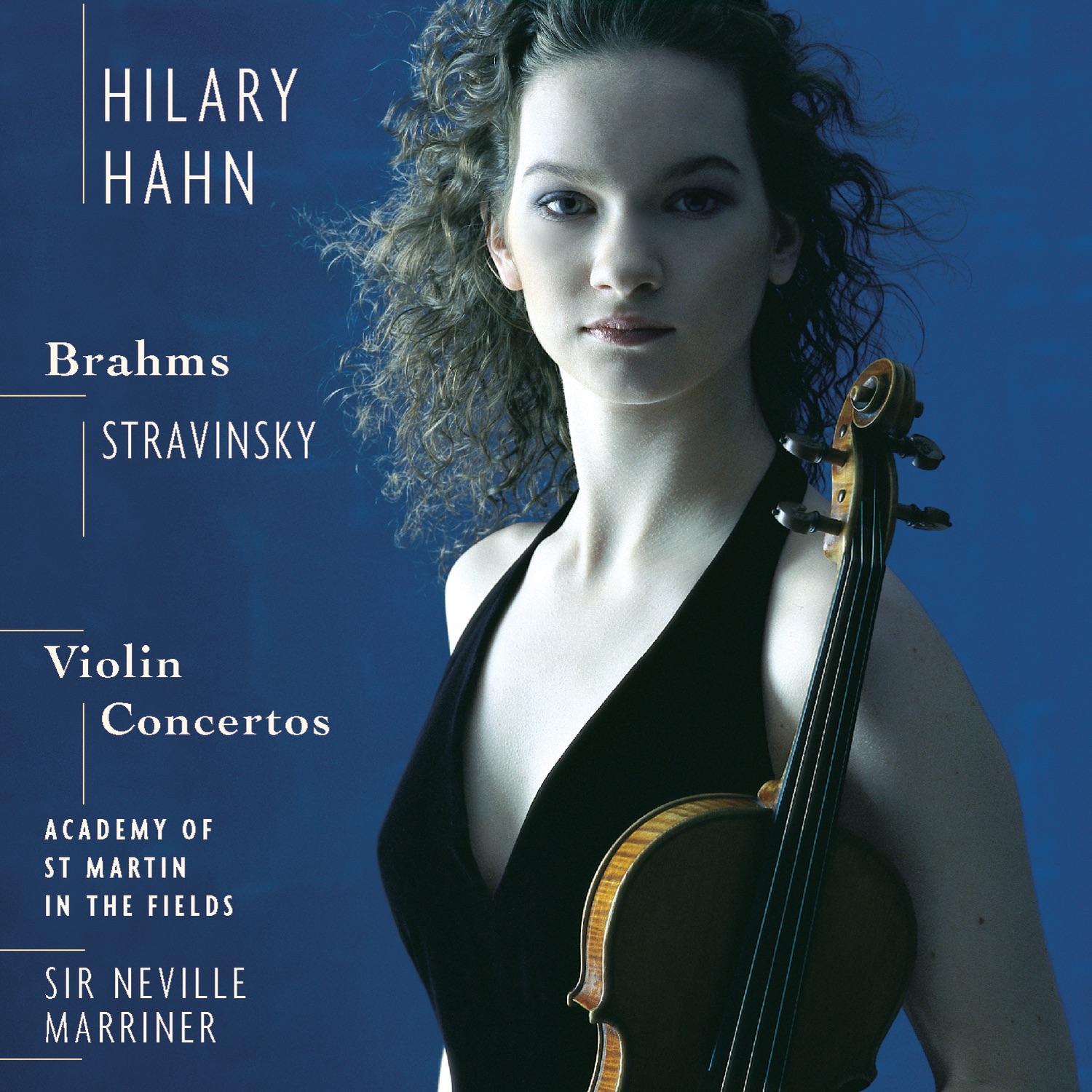 Stravinsky & Brahms: Violin Concertos album cover