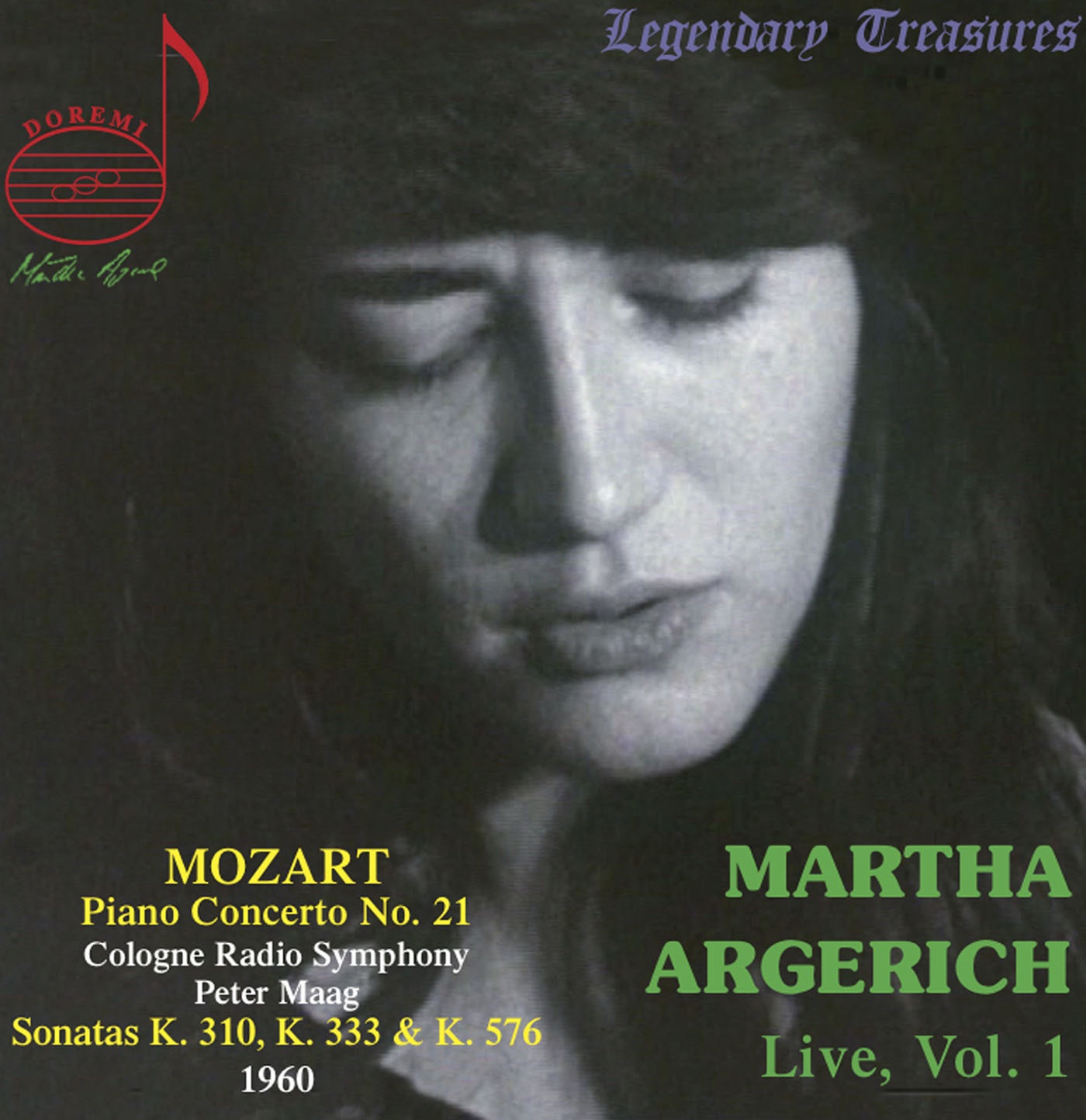 Martha Argerich Live, Vol. 1 album cover