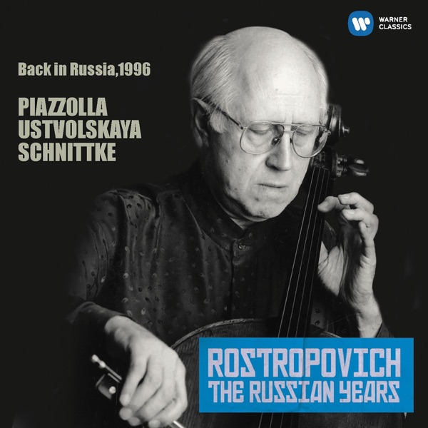 Piazzolla, Ustvolskaya, Schnittke: Works for Cello (Russia, 1996) album cover