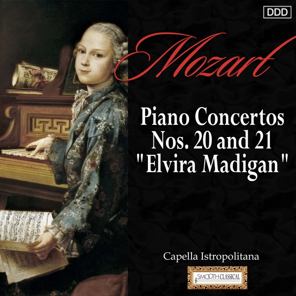 Mozart: Piano Concertos Nos. 20 and 21, "Elvira Madigan" album cover