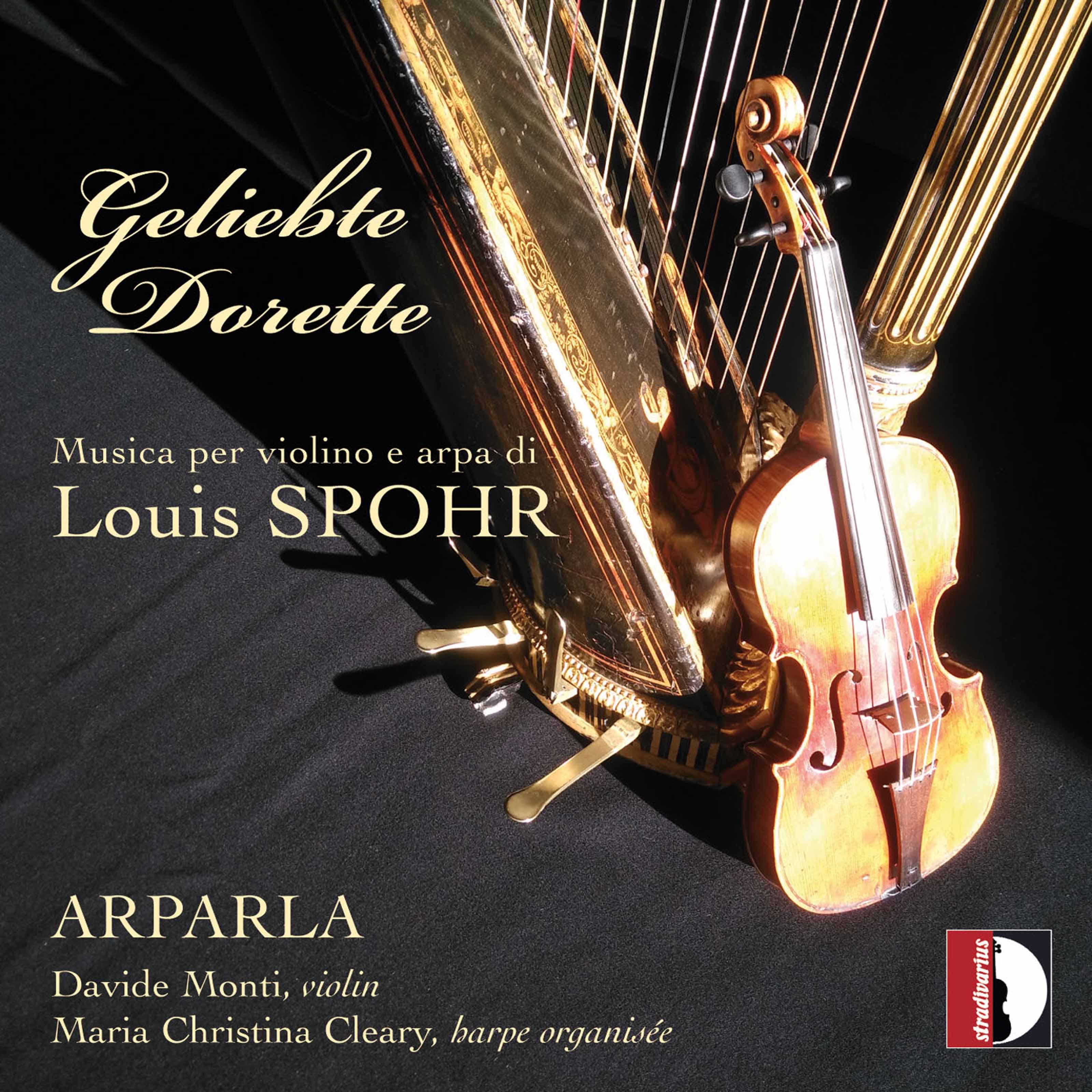 Geliebte Dorette: Musica per violino e arpa di Louis Spohr album cover