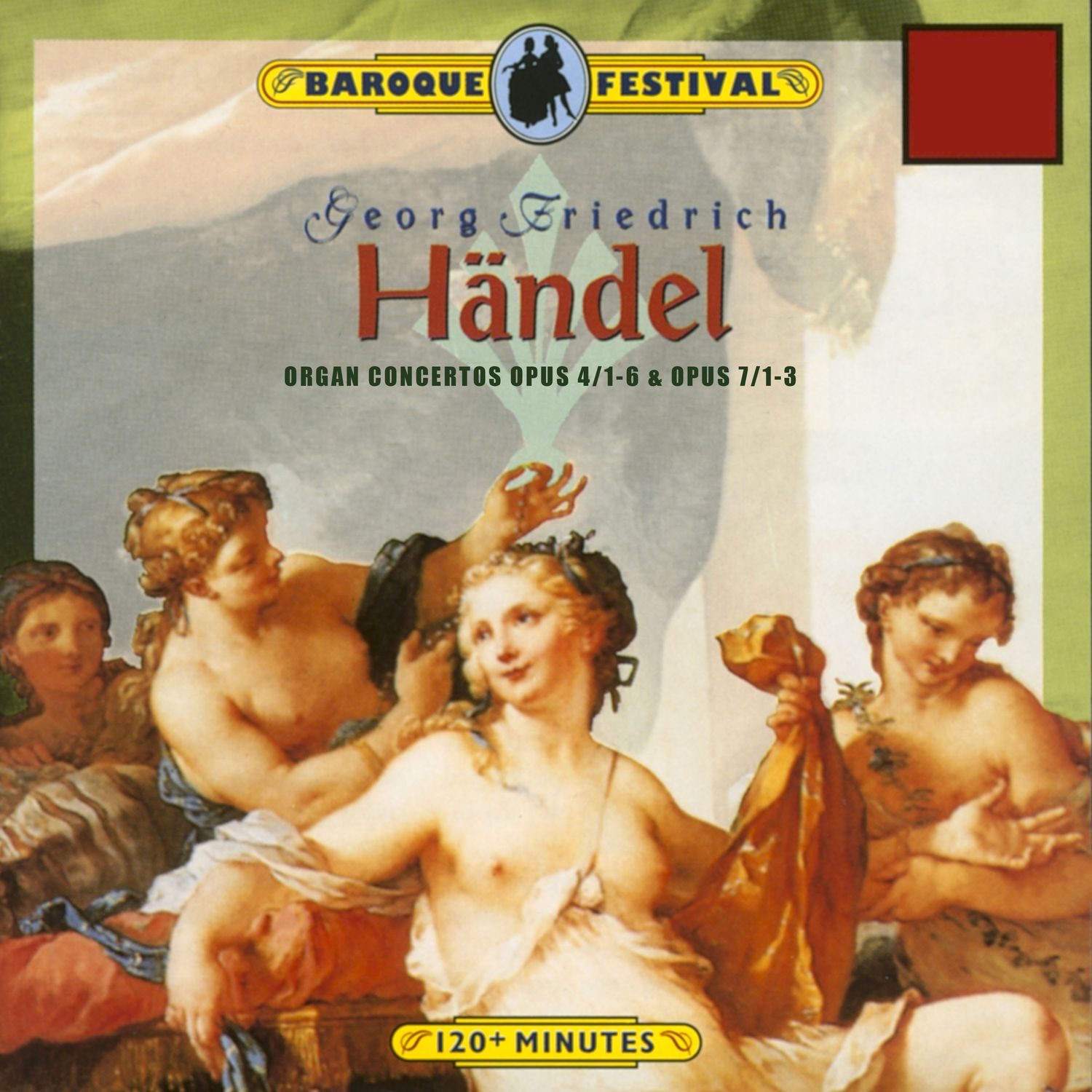 Handel: Organ Concertos album cover