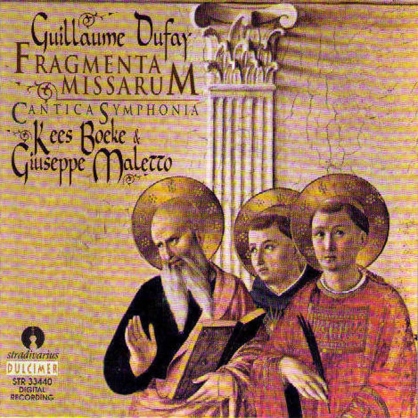 Dufay: Fragmenta Missarum album cover