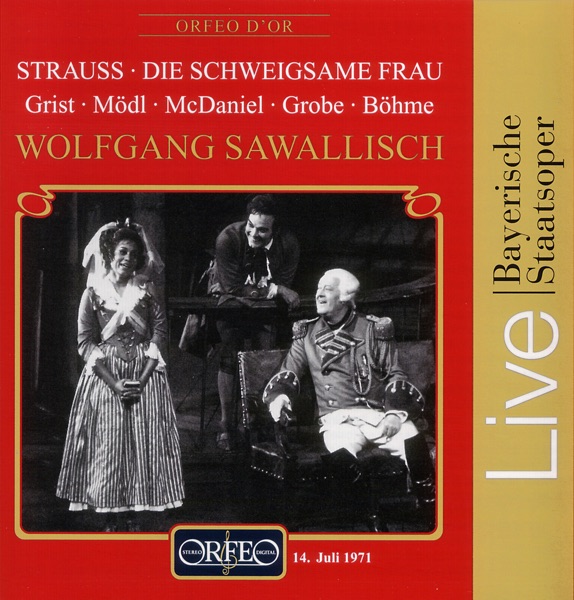 Richard Strauss: Die schweigsame Frau, Op. 80, TrV 265 (Live) album cover