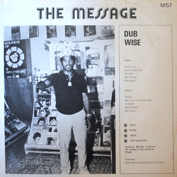 The Message Dubwise album cover