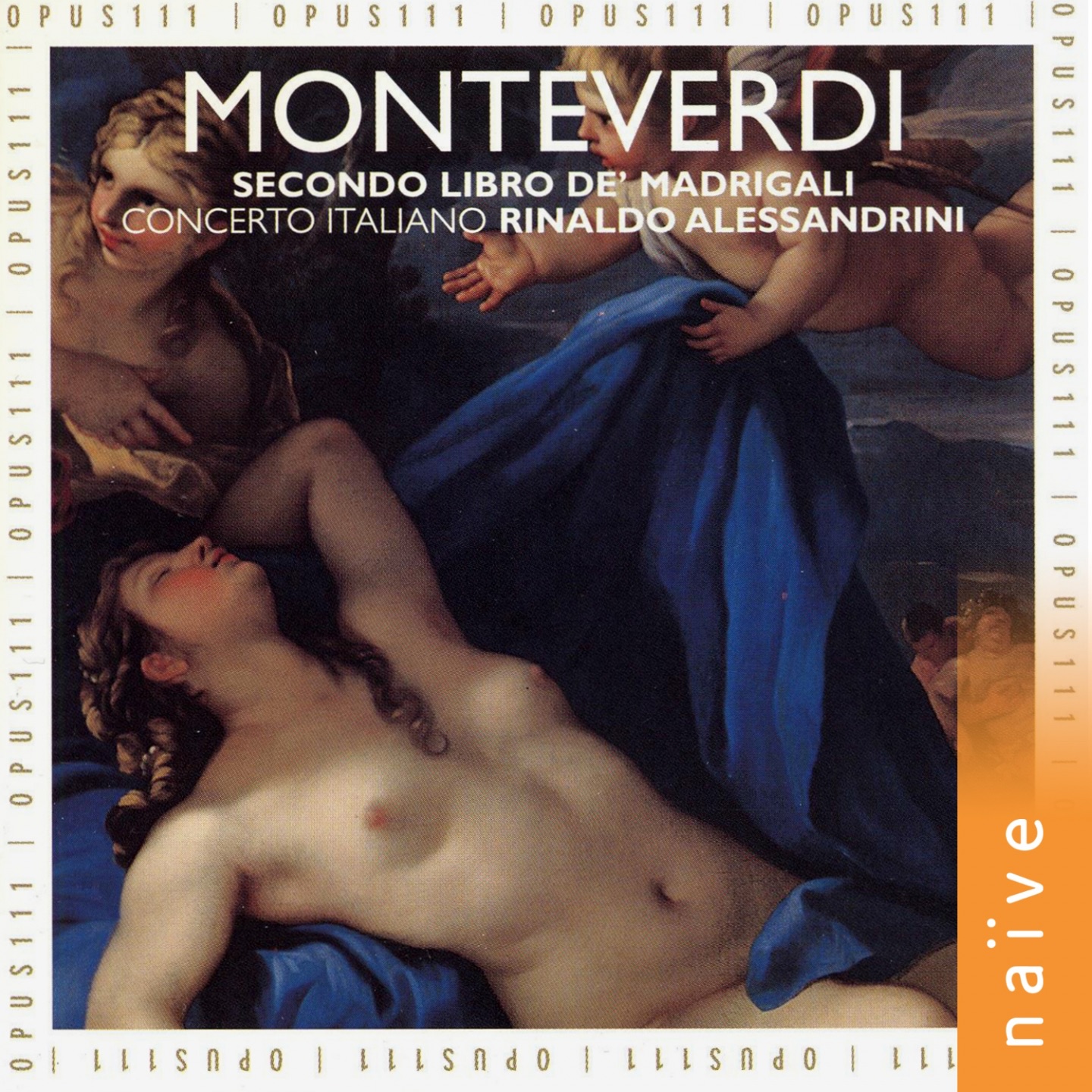 Monteverdi: Il secondo libro de madrigali album cover