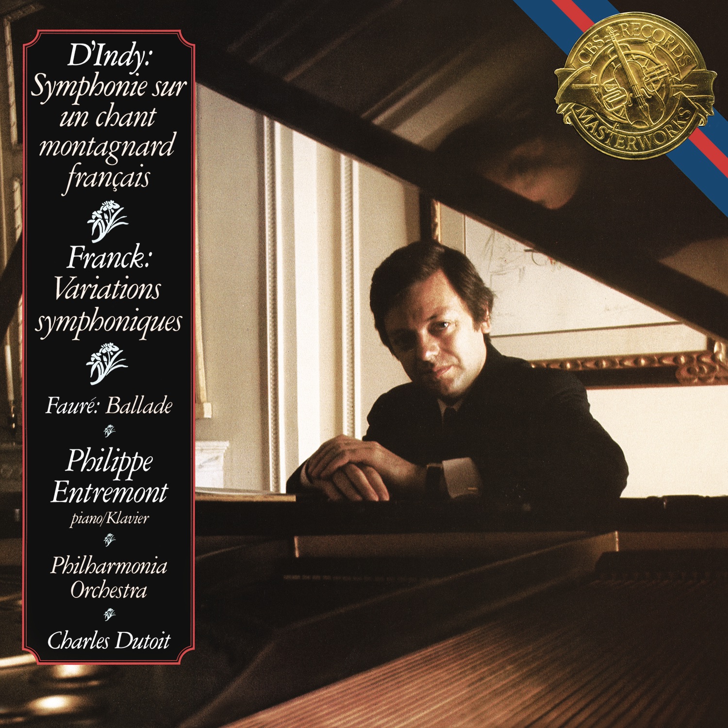 D'Indy: Symphonie sur un chant montagnard français - Franck: Variations symphoniques - Fauré: Ballad album cover