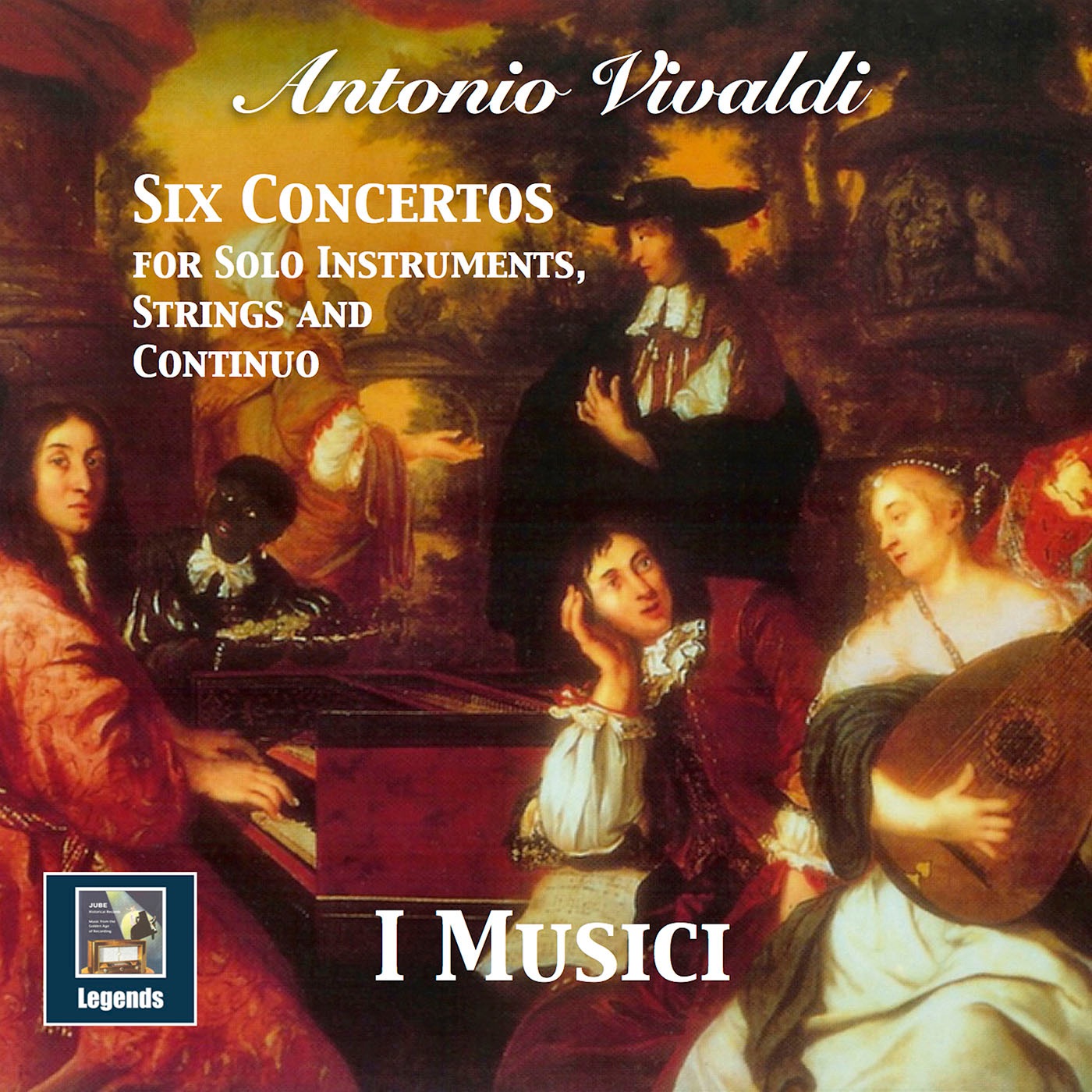 Vivaldi: 6 Concertos for Solo Instruments, Strings & Continuo album cover