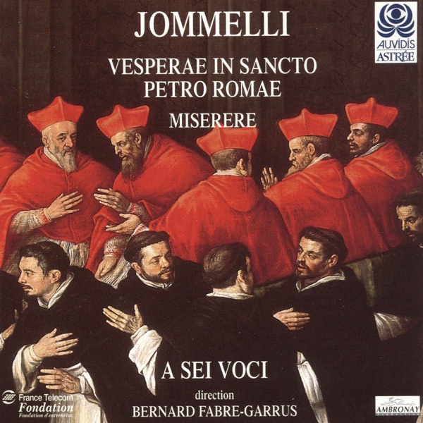 Niccolo Jommelli: Vesperare in sancto petro Romae album cover