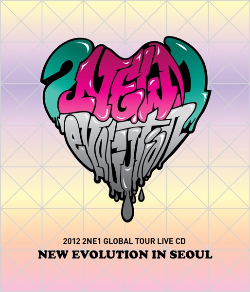 2012 2NE1 Global Tour Live New Evolution in Seoul album cover