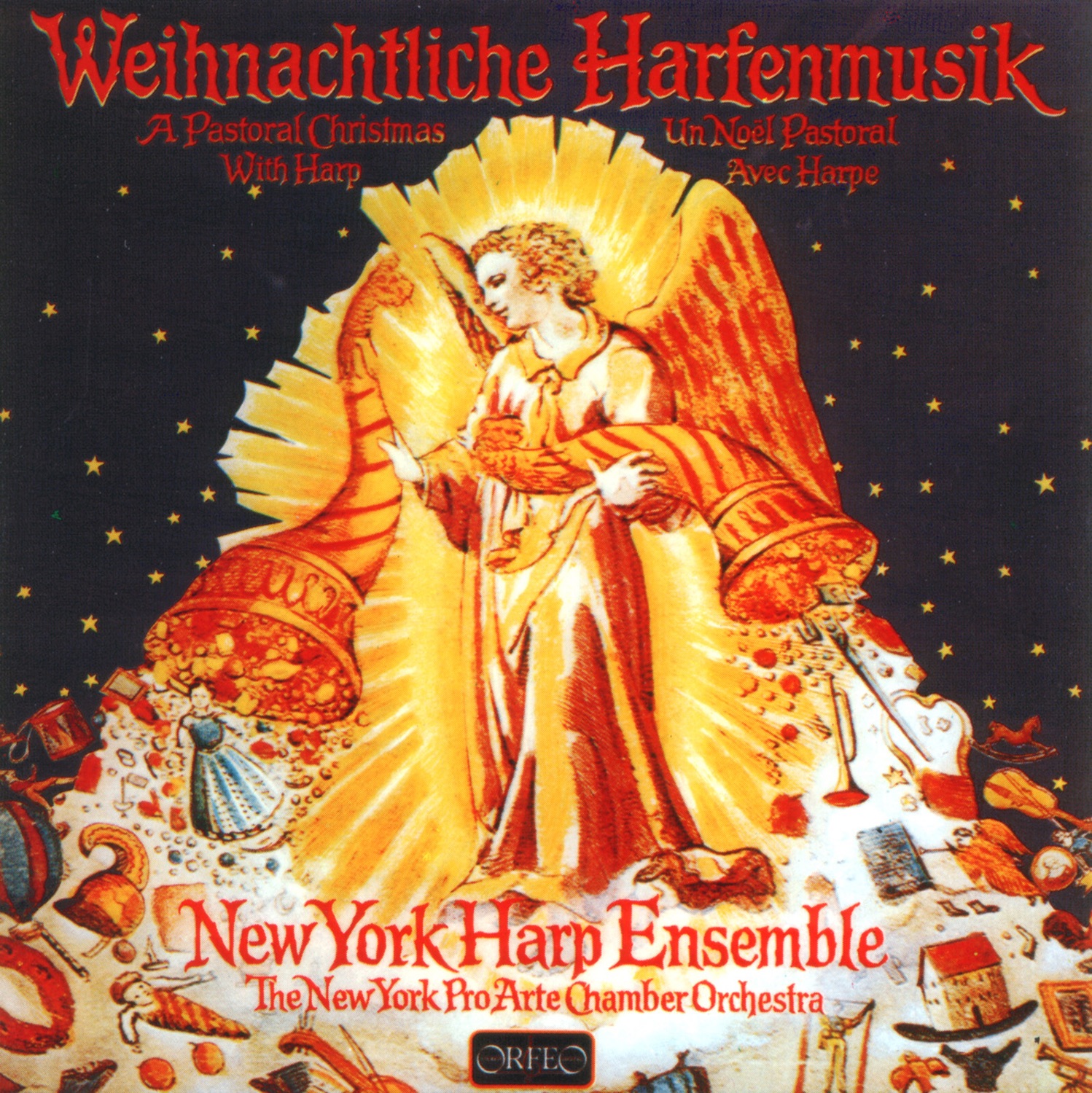 Weihnachtliche Harfenmusik: A Pastoral Christmas with Harp album cover