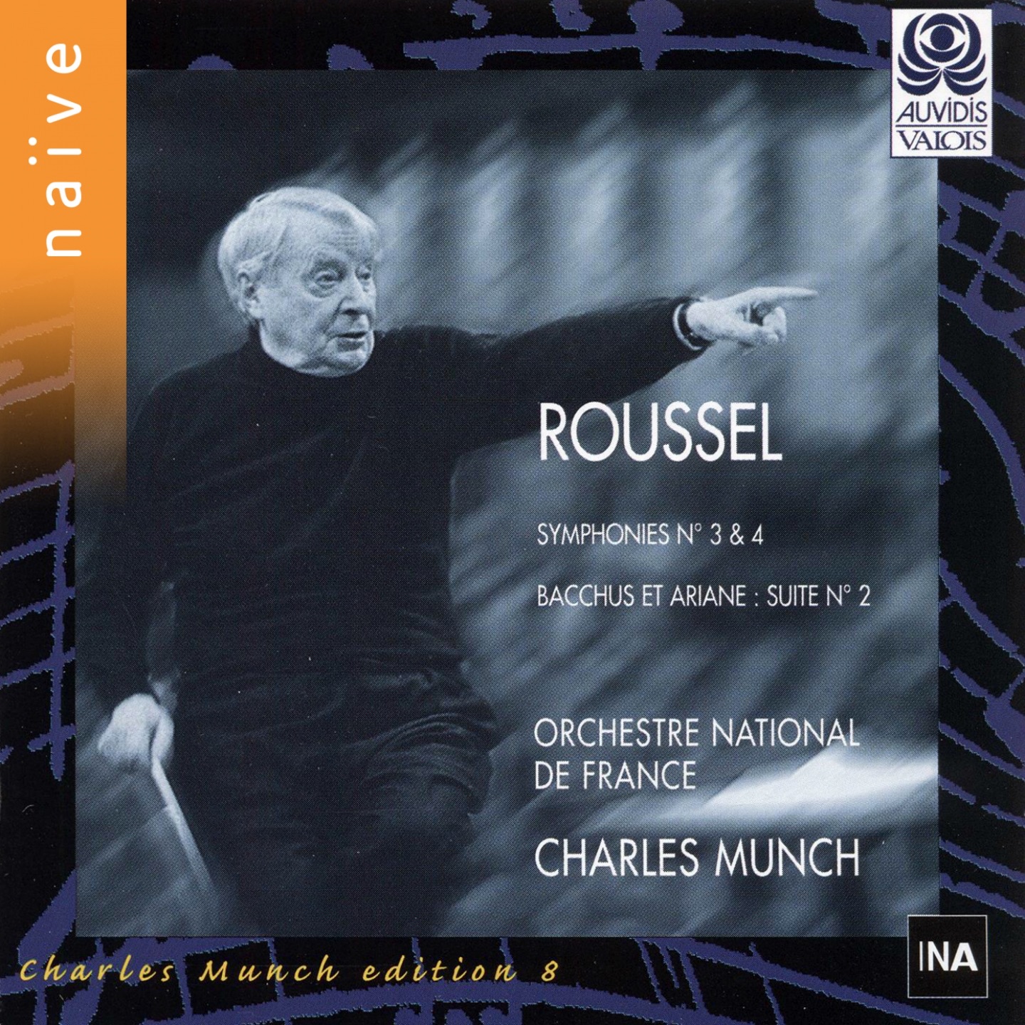 Roussel: Symphonies Nos. 3 & 4 - Suite No. 2 from Bacchus et Ariane album cover