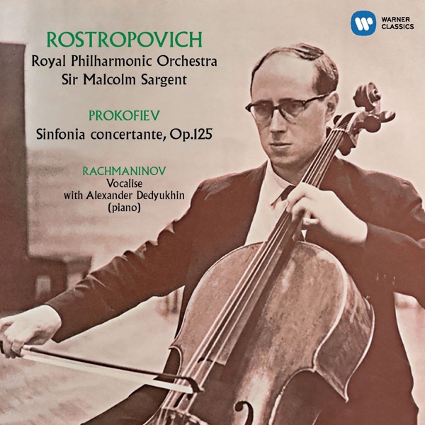 Prokofiev: Sinfonia concertante - Rachmaninov: Vocalise album cover