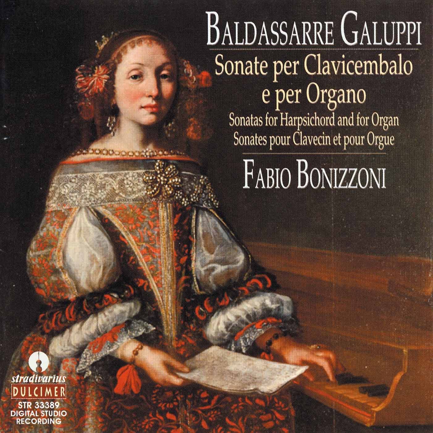 Galuppi: Sonatas for Harpsichord & Organ album cover