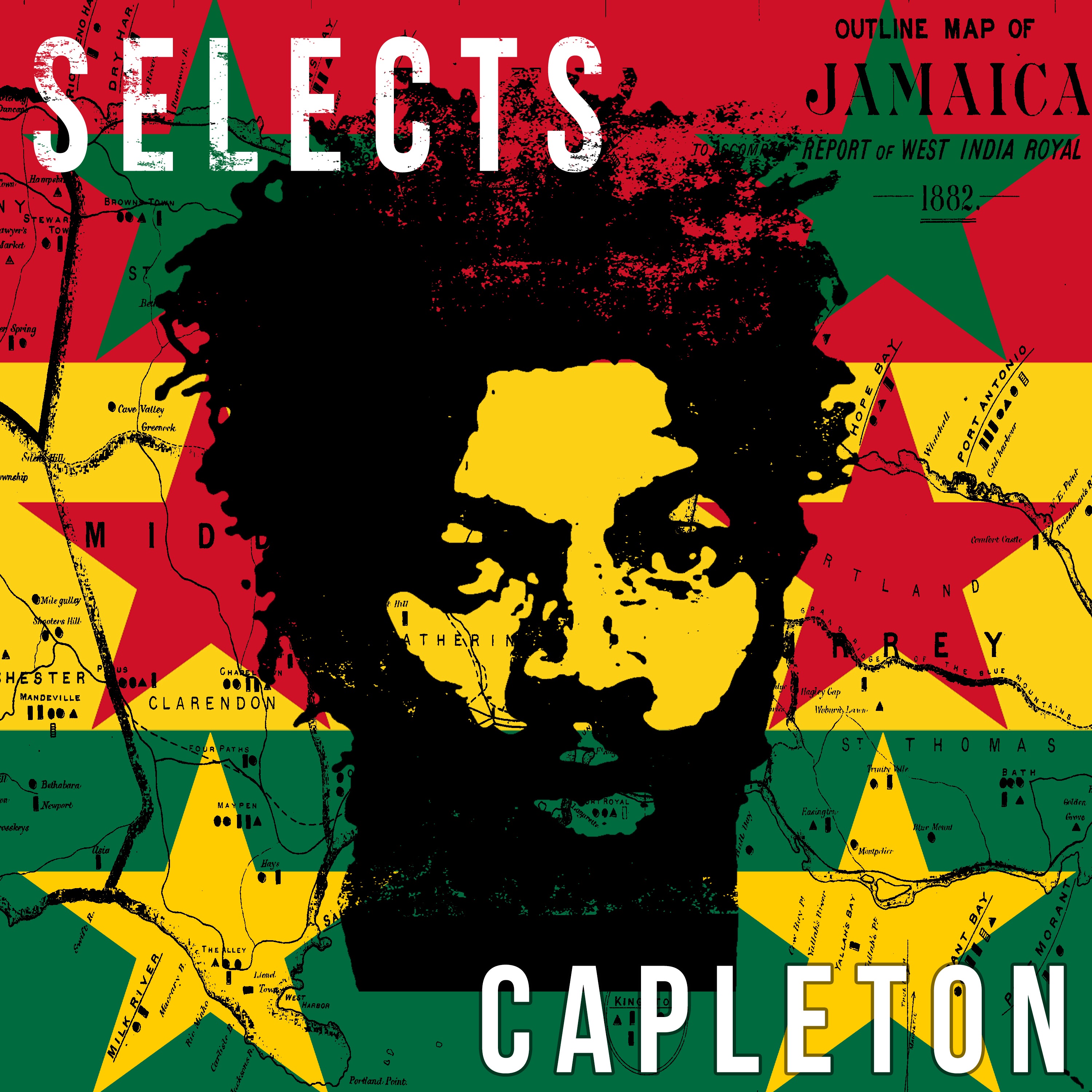 Capleton Selects Reggae Dancehall album cover