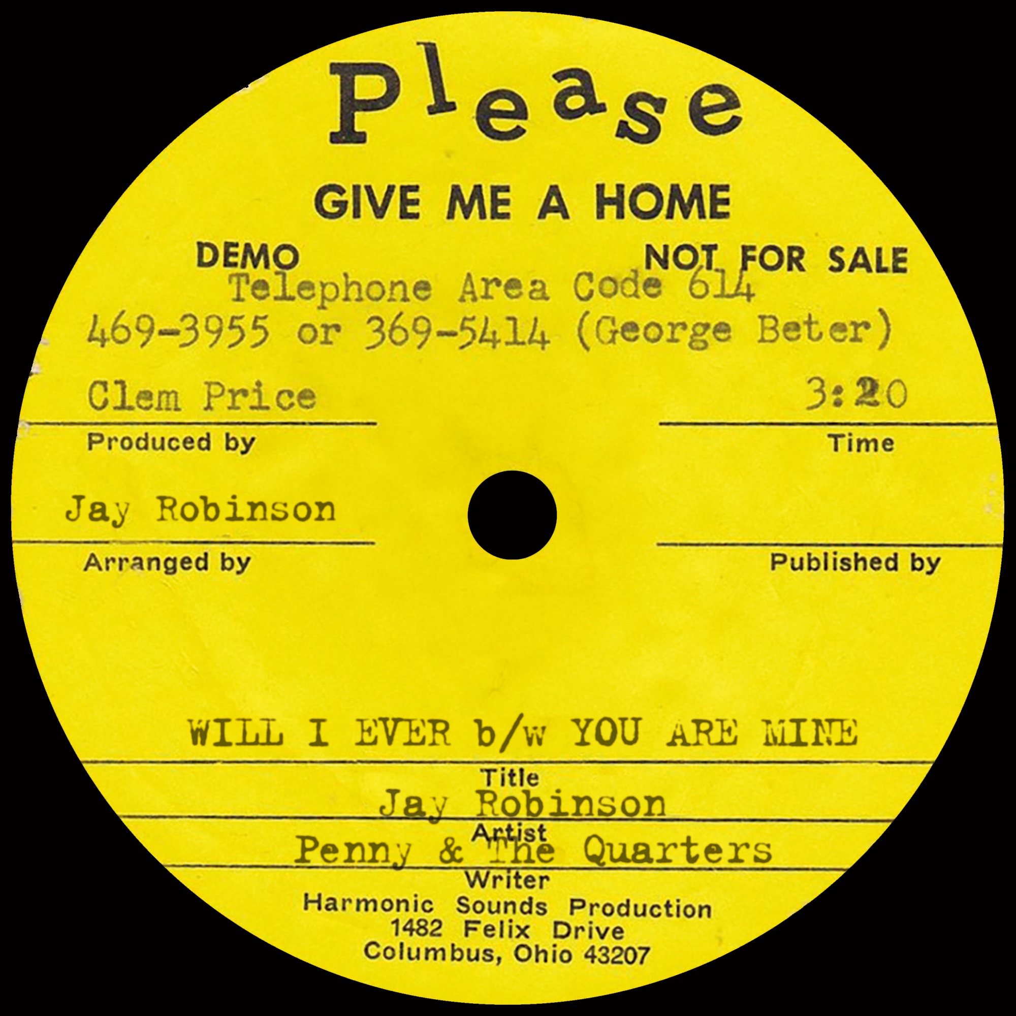 Will I Ever b/w You Are Mine - Single album cover