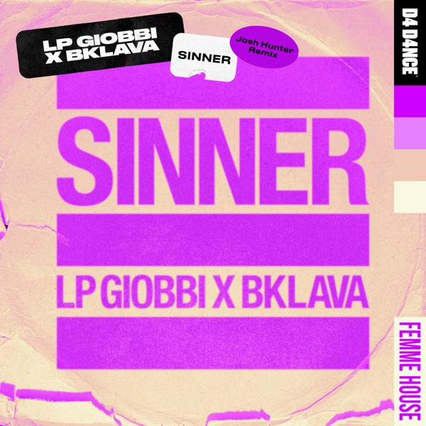 Sinner (Josh Hunter Remix) - Single album cover