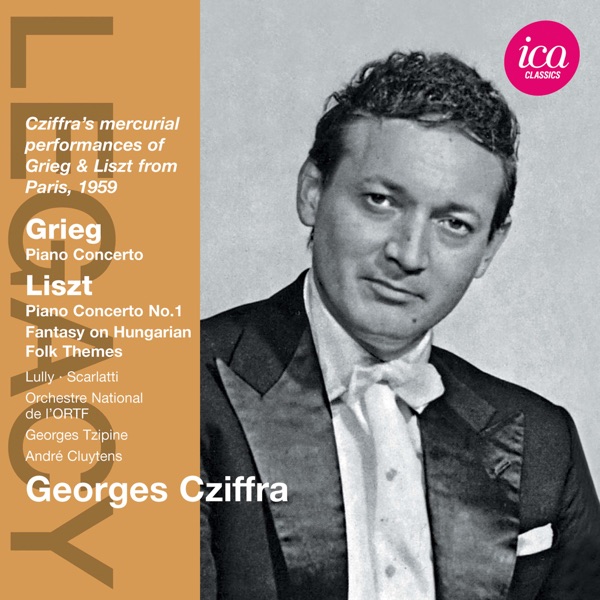 Grieg: Piano Concerto - Liszt: Piano Concerto No. 1 (Live at Paris, 1959) album cover