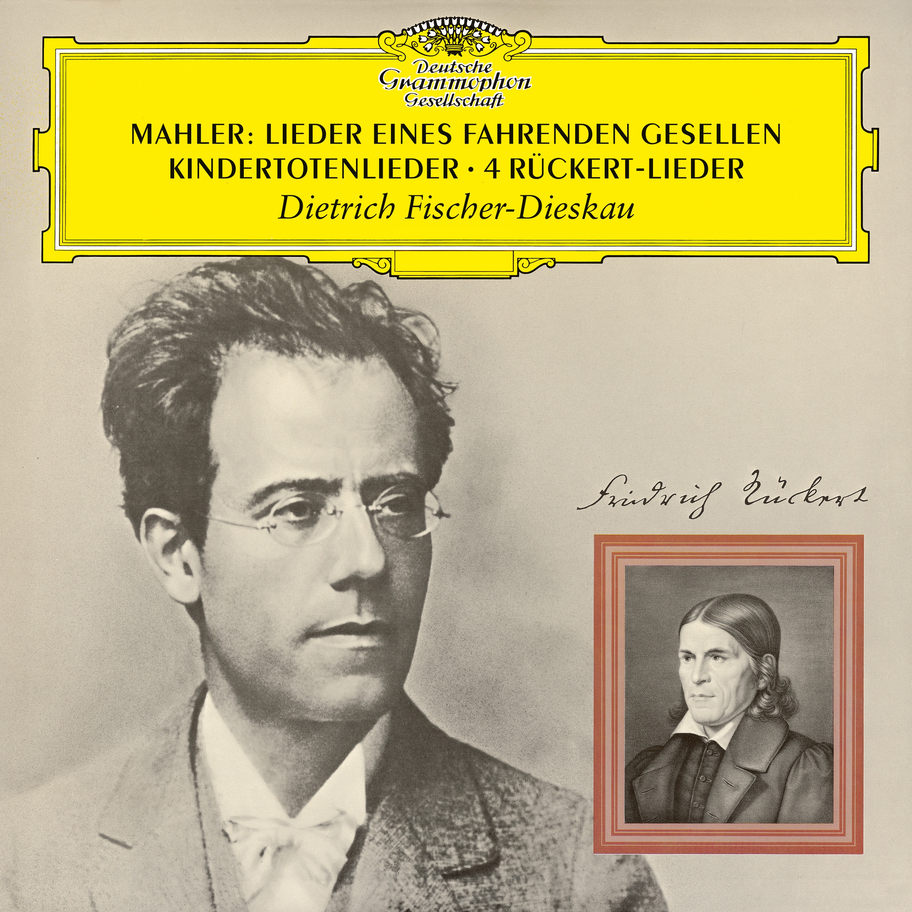 Mahler: Lieder eines fahrenden Gesellen; 4 Rückert-Lieder; Kindertotenlieder album cover