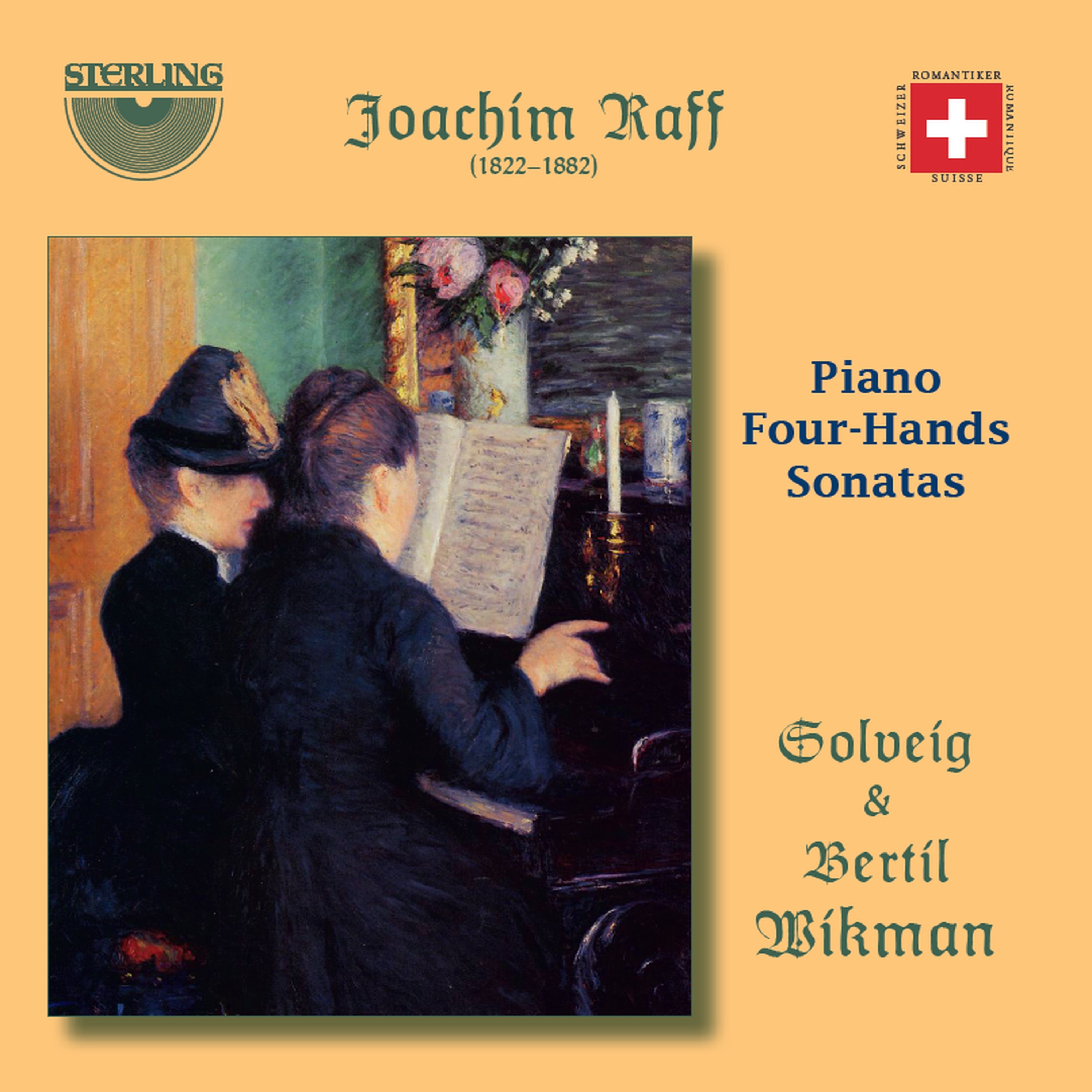 Joachim Raff: Piano Four-Hands Sonatas album cover