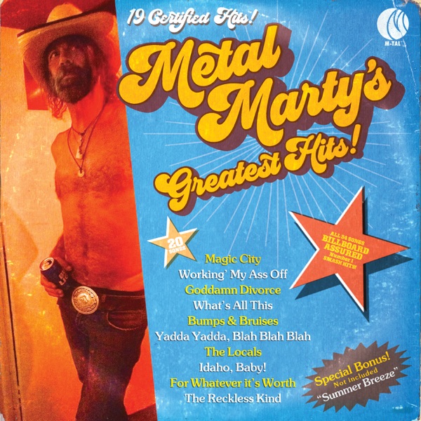Metal Marty's Greatest Hits (feat. Supersuckers) album cover