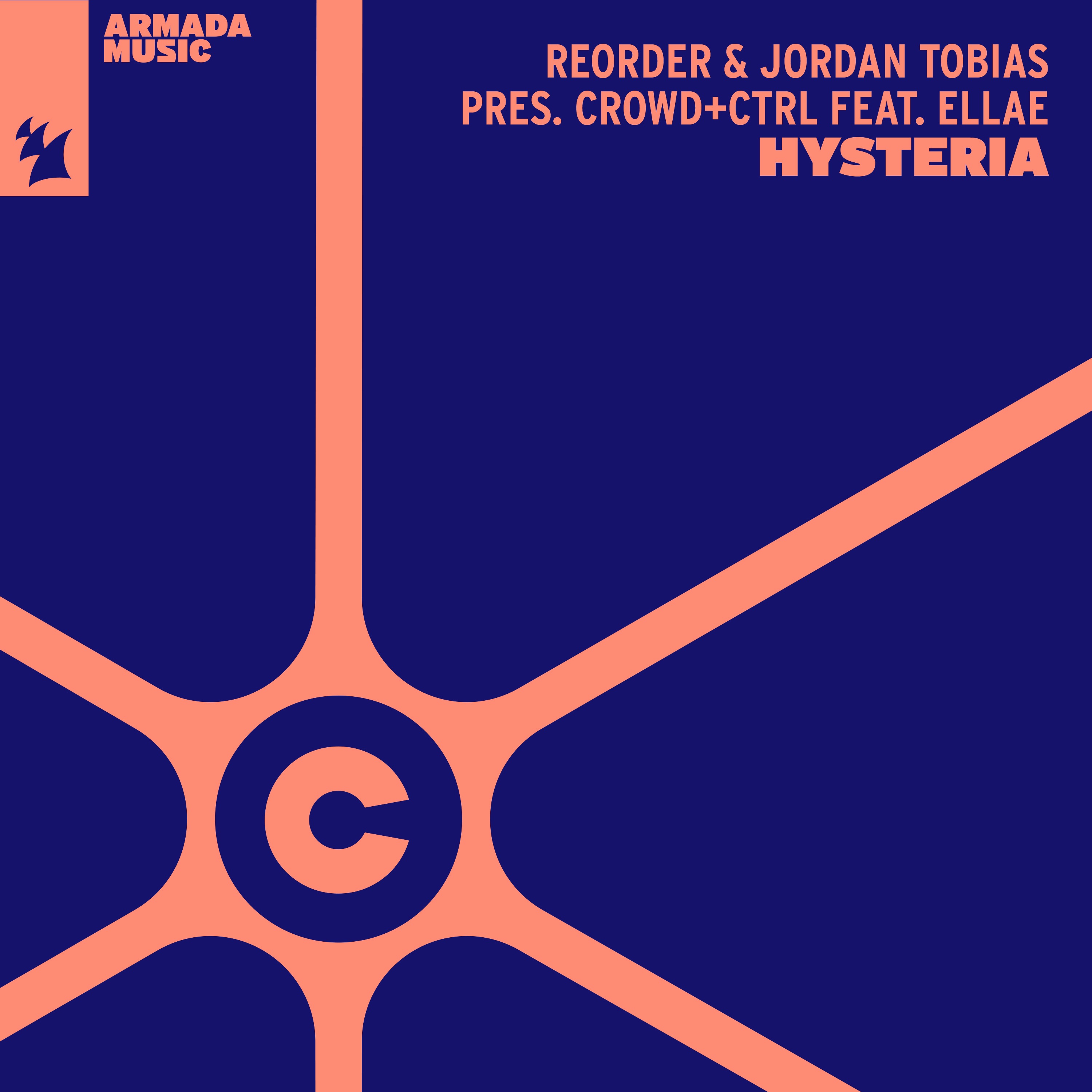 Hysteria (feat. Ellae) - Single album cover