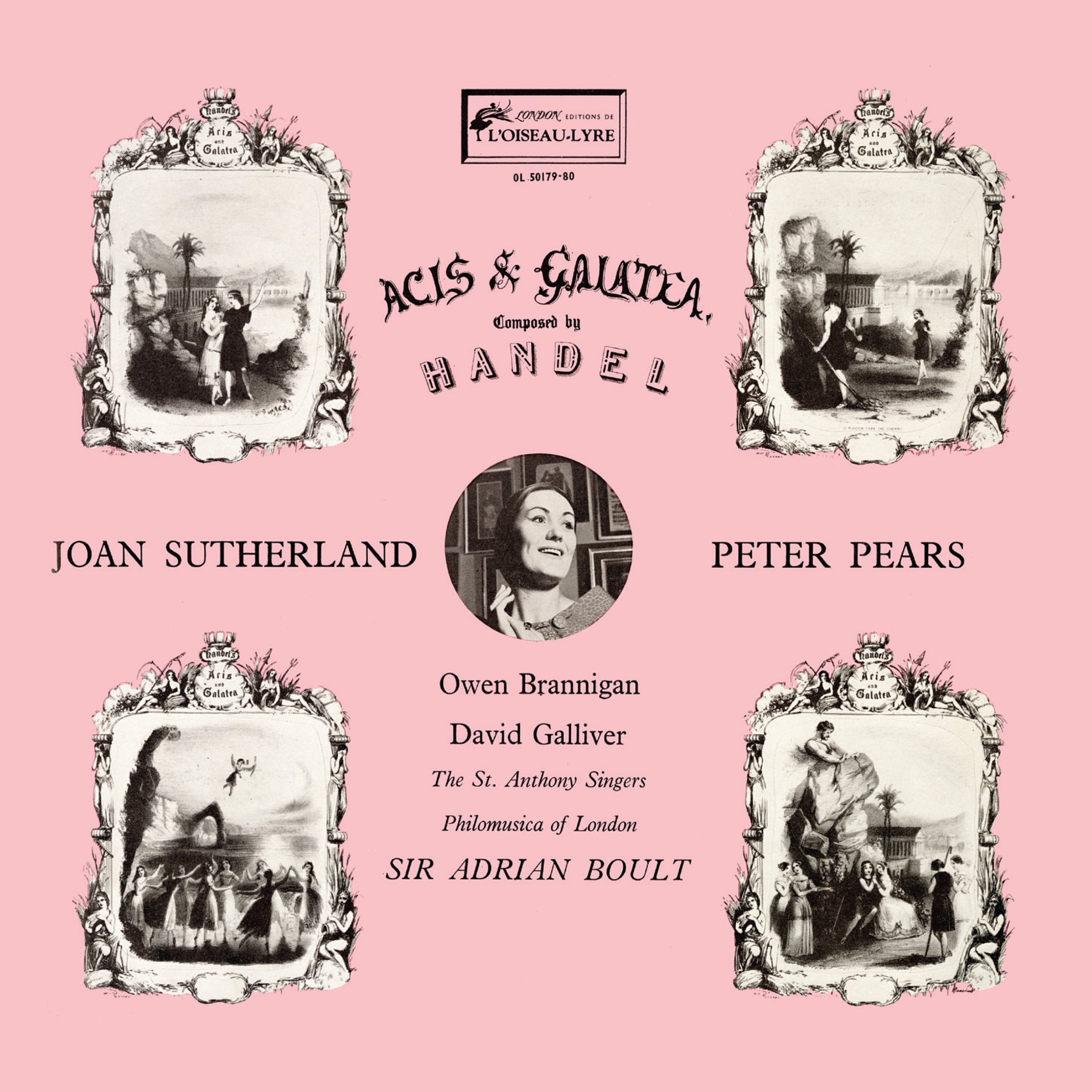 Handel: Acis and Galatea (Adrian Boult – The Decca Legacy II, Vol.3) album cover