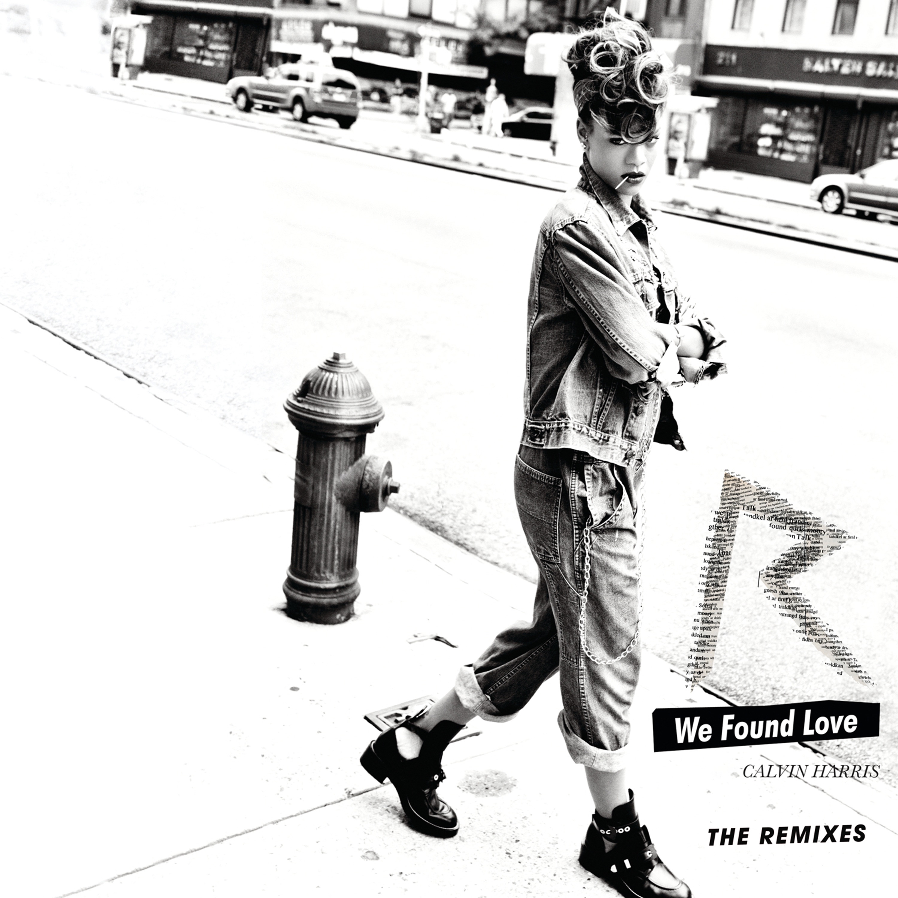 We Found Love (The Remixes) album cover