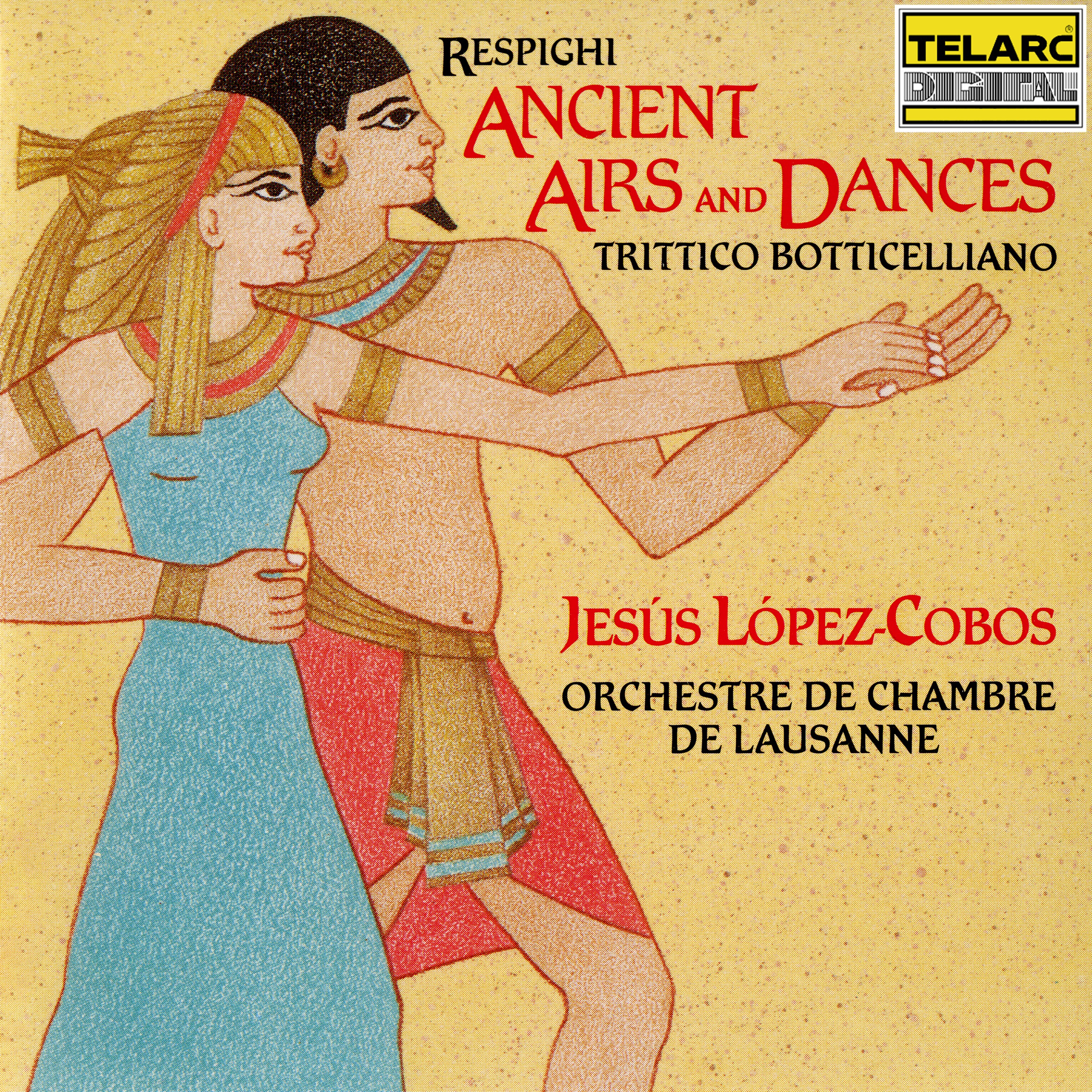 Respighi: Ancient Airs and Dances & Trittico botticelliano album cover