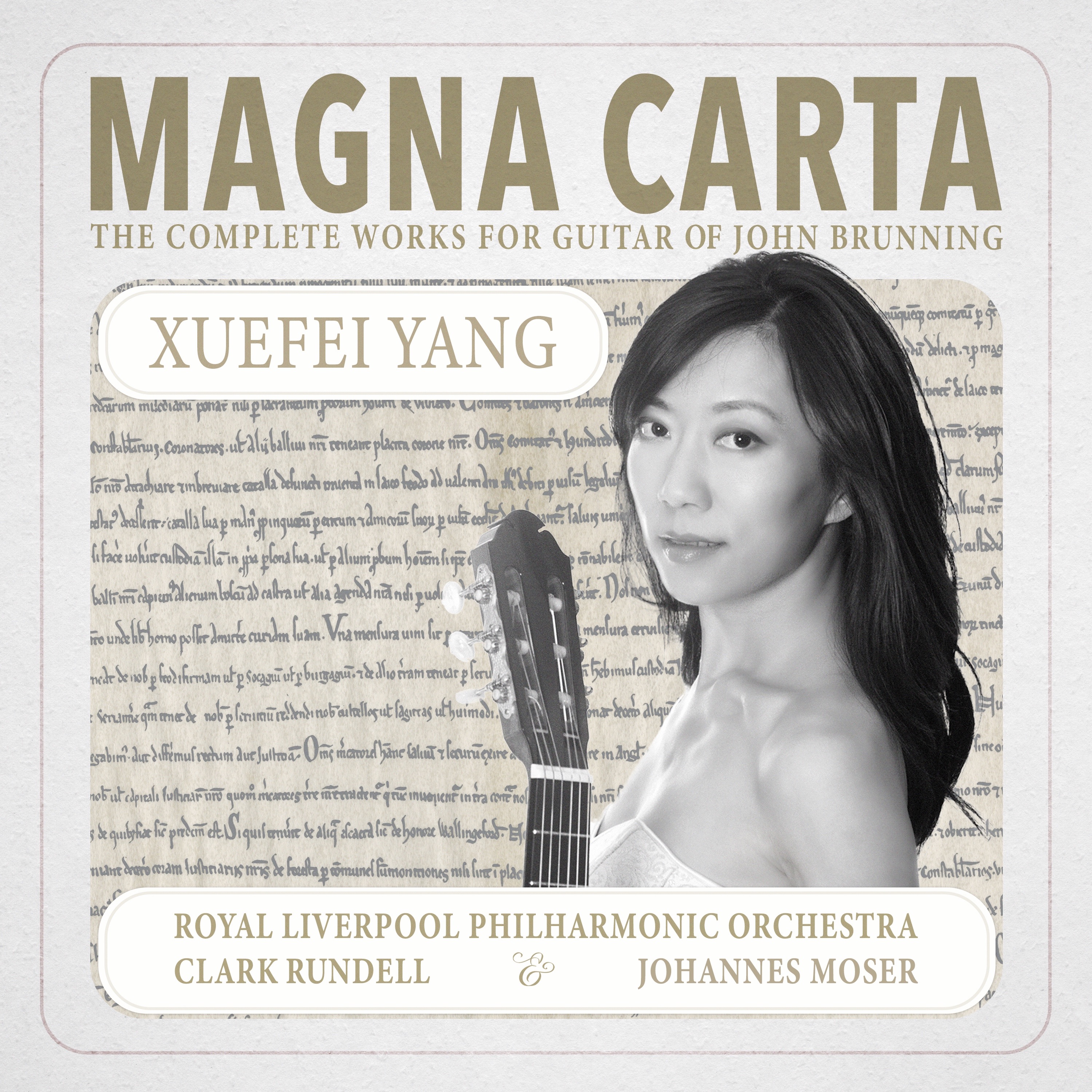 Magna Carta: The Complete Works for Guitar by John Brunning album cover