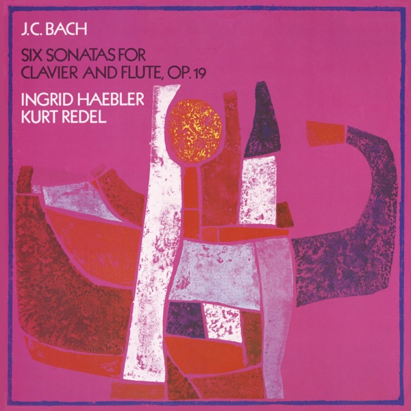 Bach, J.C.: Flute Sonatas, Op. 19 album cover