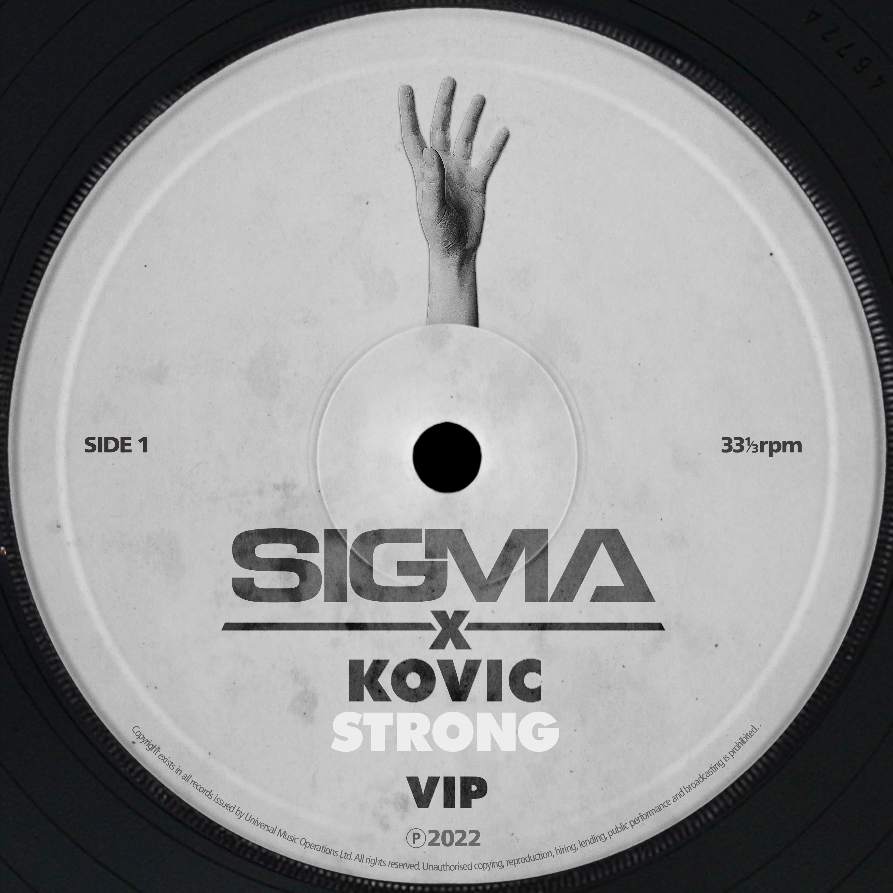 Strong (VIP) - Single album cover