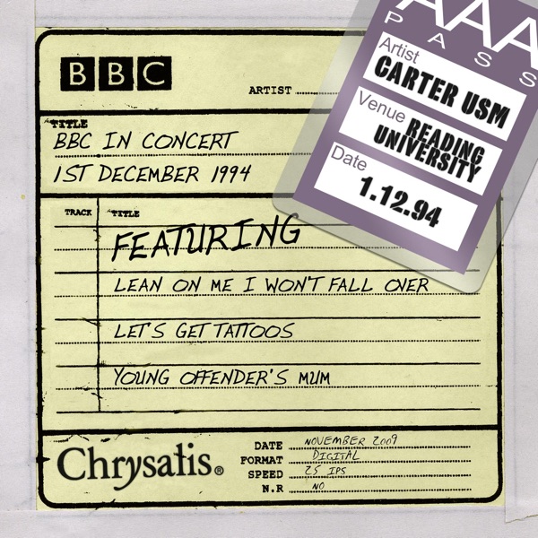Bbc in Concert (1 December 1994) album cover