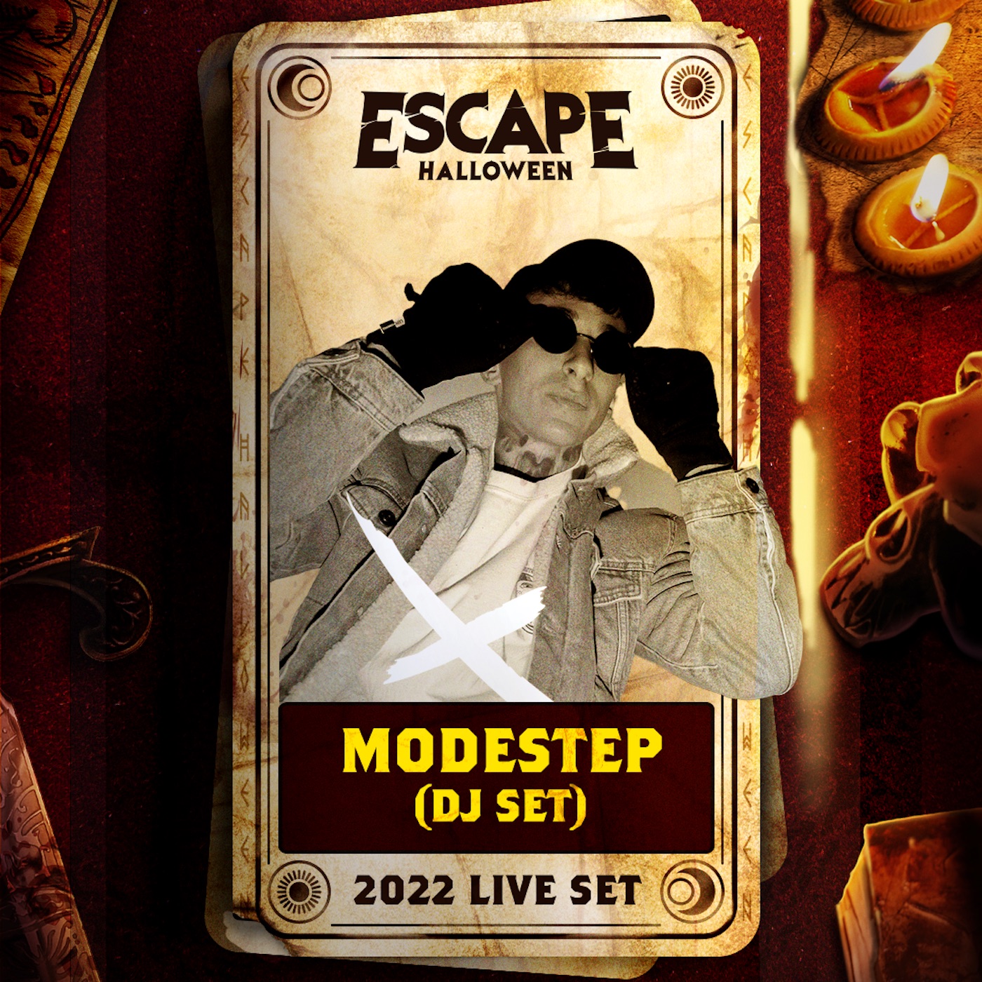 Modestep at Escape Halloween, 2022 (DJ Mix) album cover