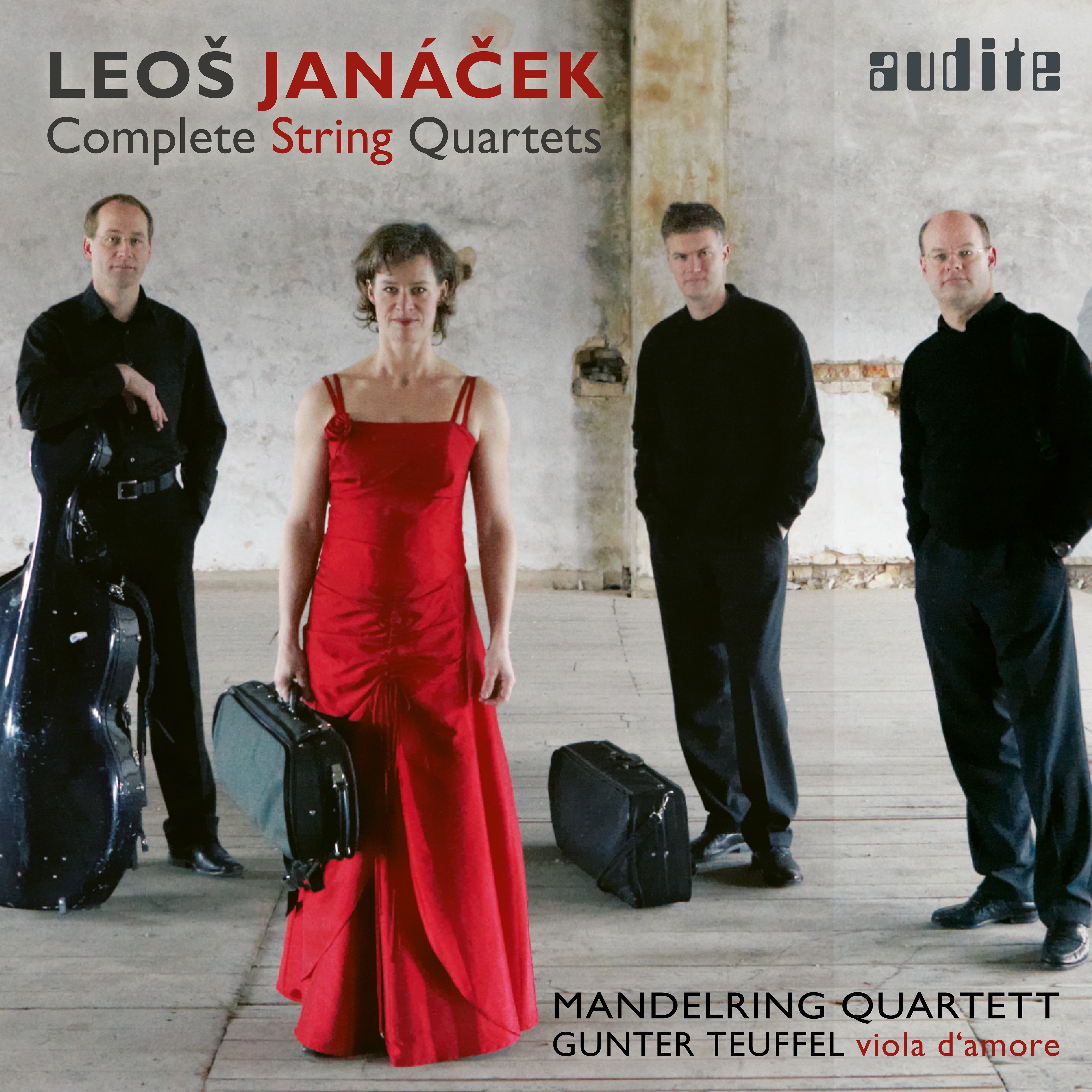 Janáček: Complete String Quartets (String Quartet No. 1 "Kreutzer Sonata" & String Quartet No. 2 "In album cover
