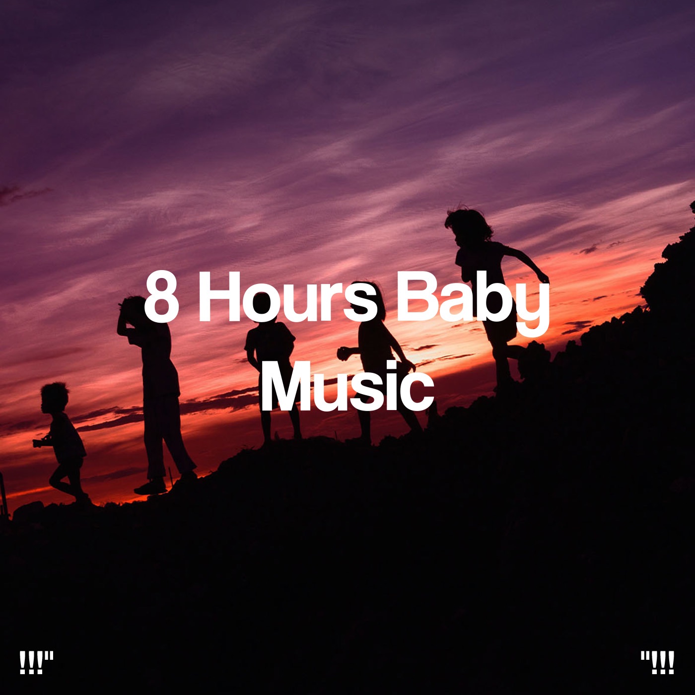 !!!" 8 Hours Baby Music "!!! album cover