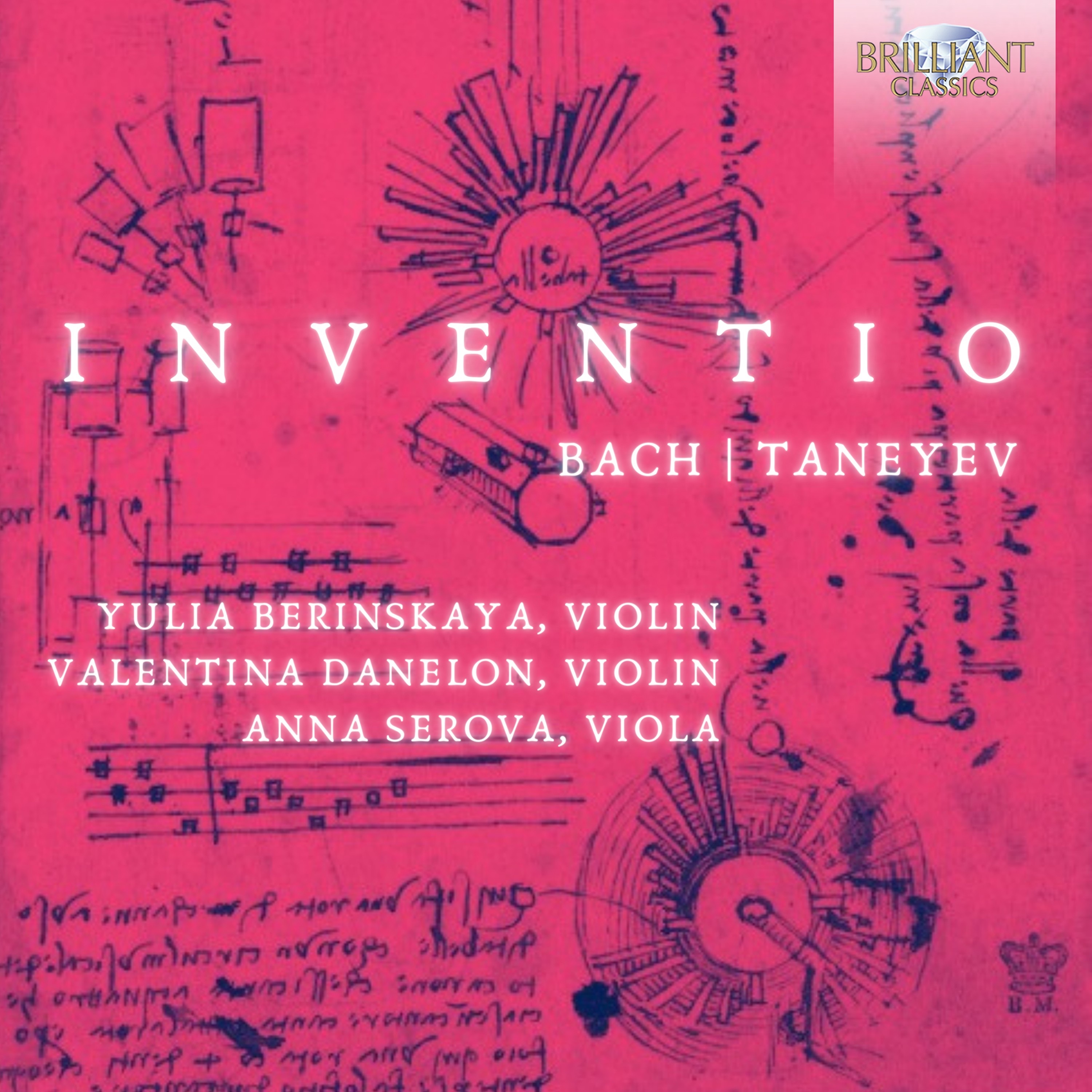 J.S. Bach, Taneyev: Inventio album cover