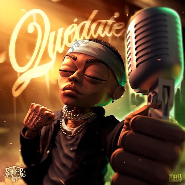 Quédate - Single album cover