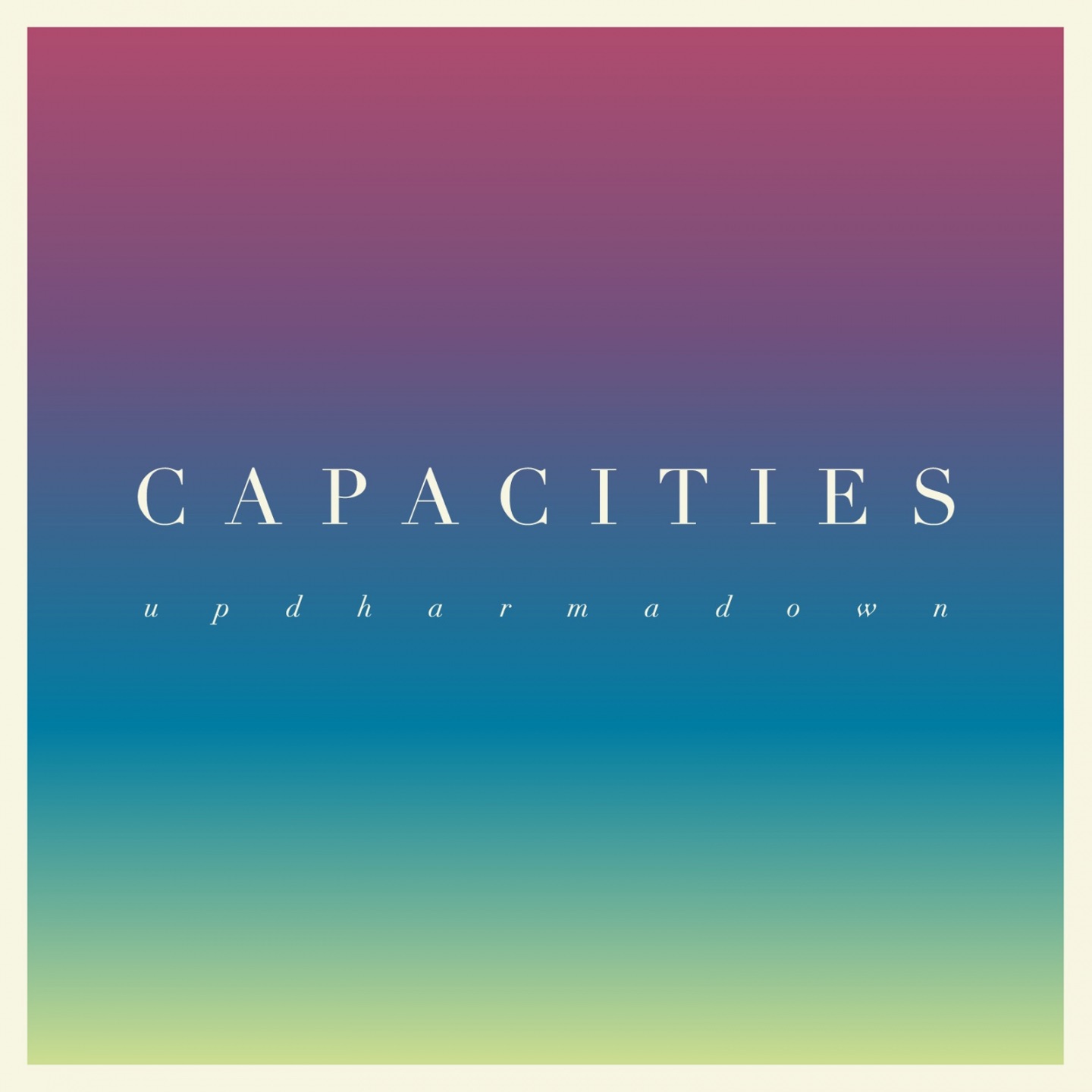 Capacities album cover