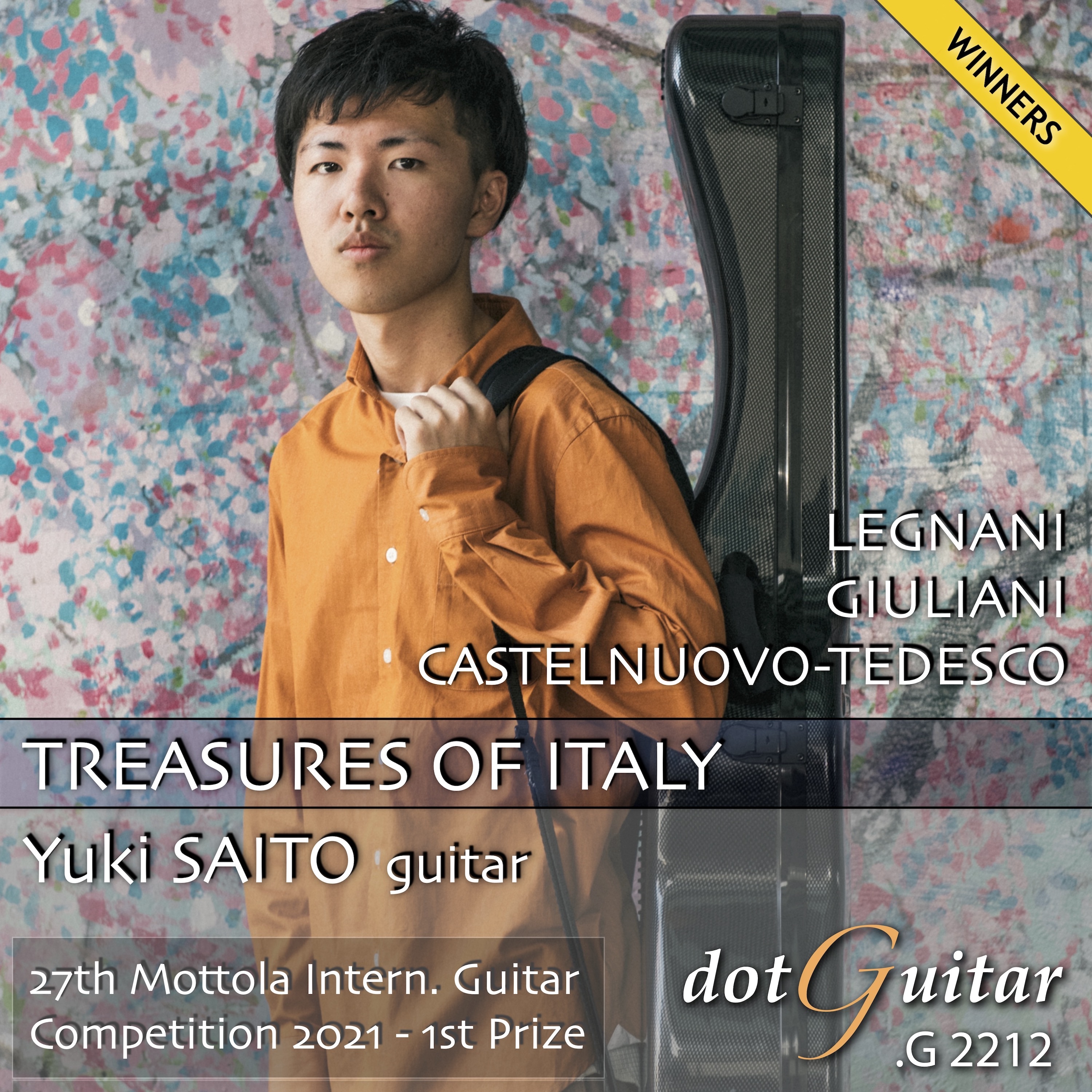 Treasures of Italy (Winners. 27th Mottola Intern. Guitar Competition 2021 - 1st Prize) album cover