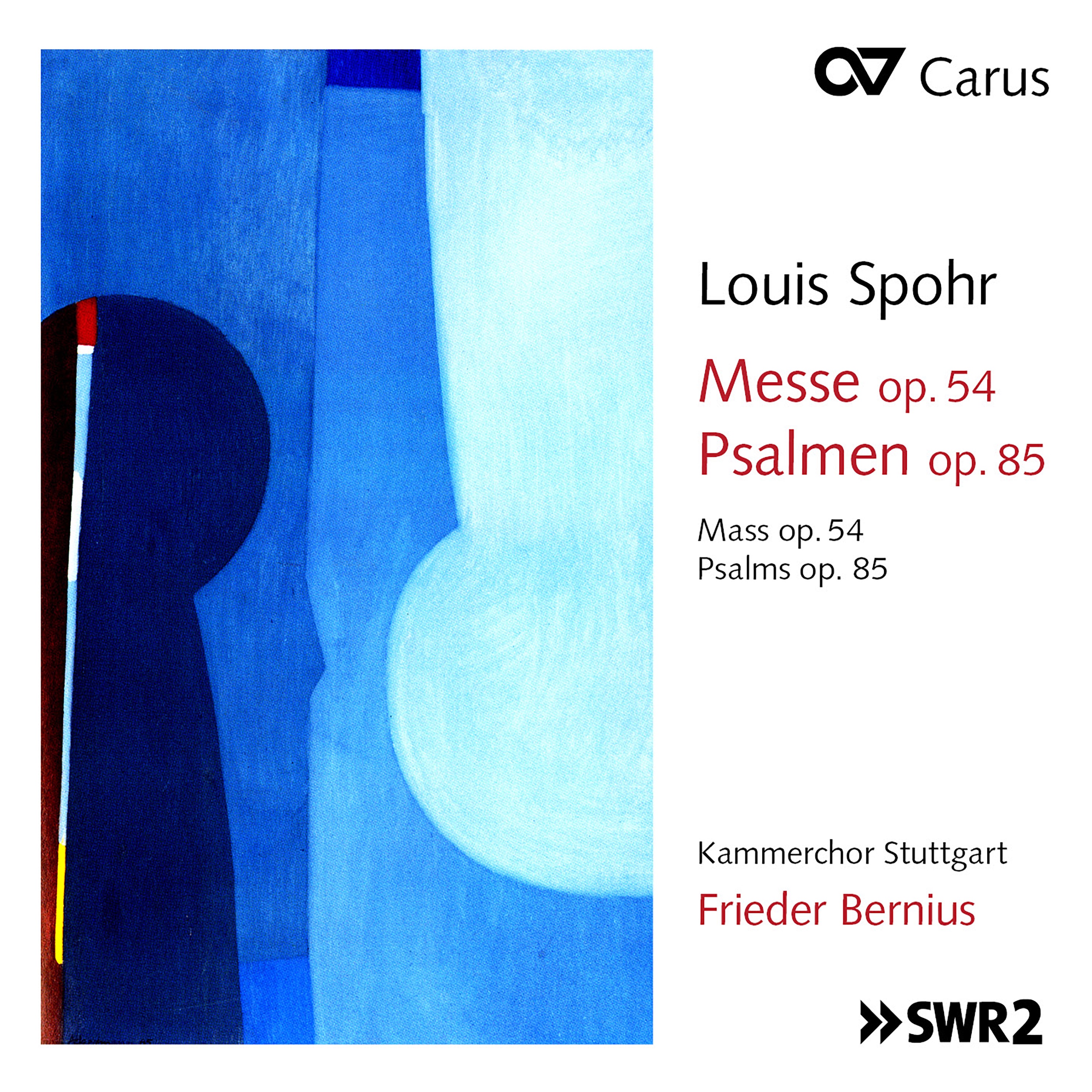 Spohr: Mass in C Minor, Op. 54;  3 Psalms, Op. 85 album cover