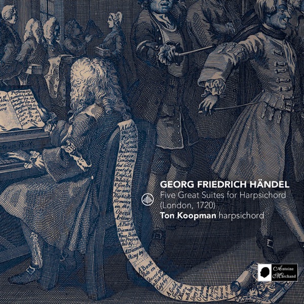 Five Great Suites for Harpsichord (London, 1720) album cover