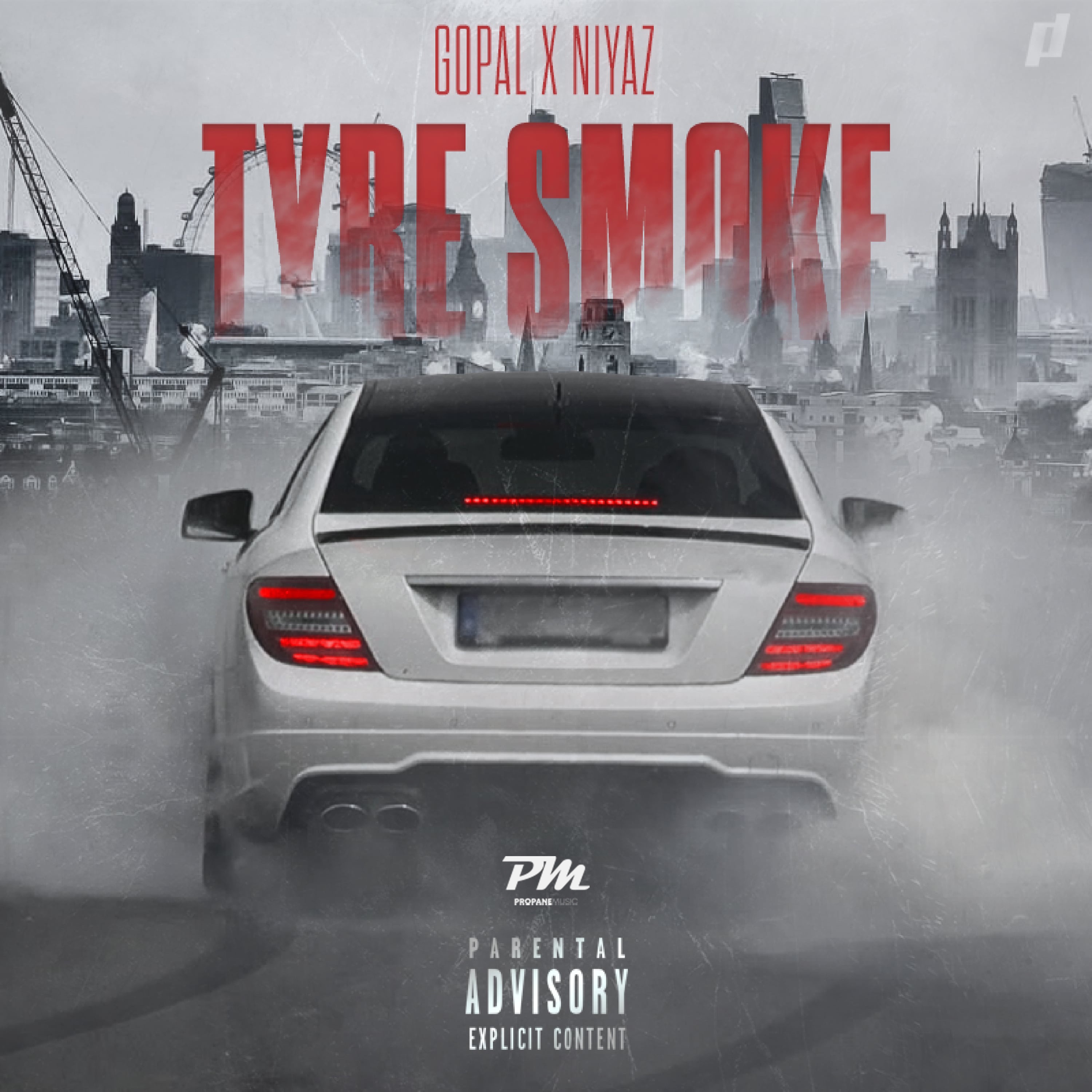 Tyre Smoke (feat. Niyaz) - Single album cover