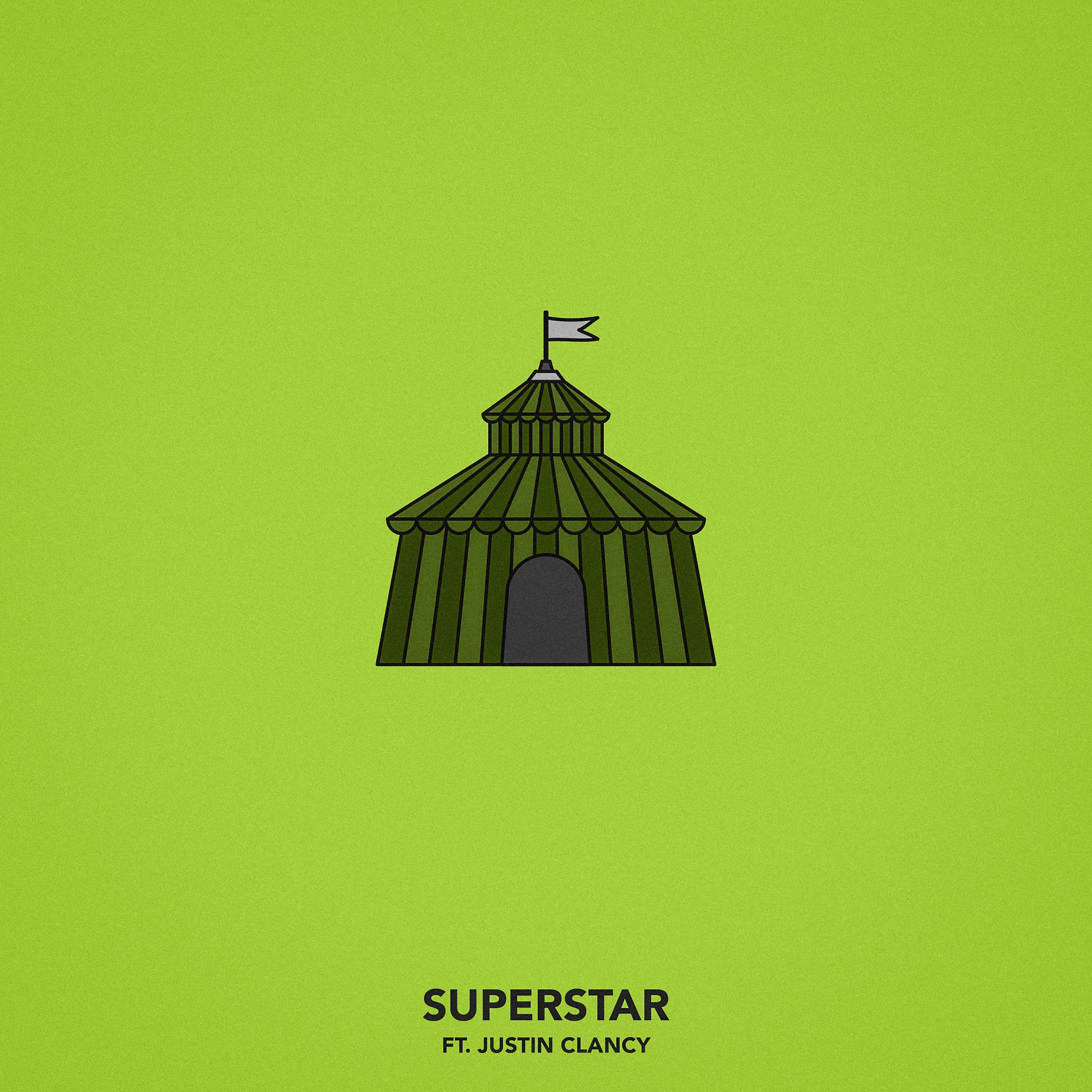 Superstar (feat. Justin Clancy) - Single album cover