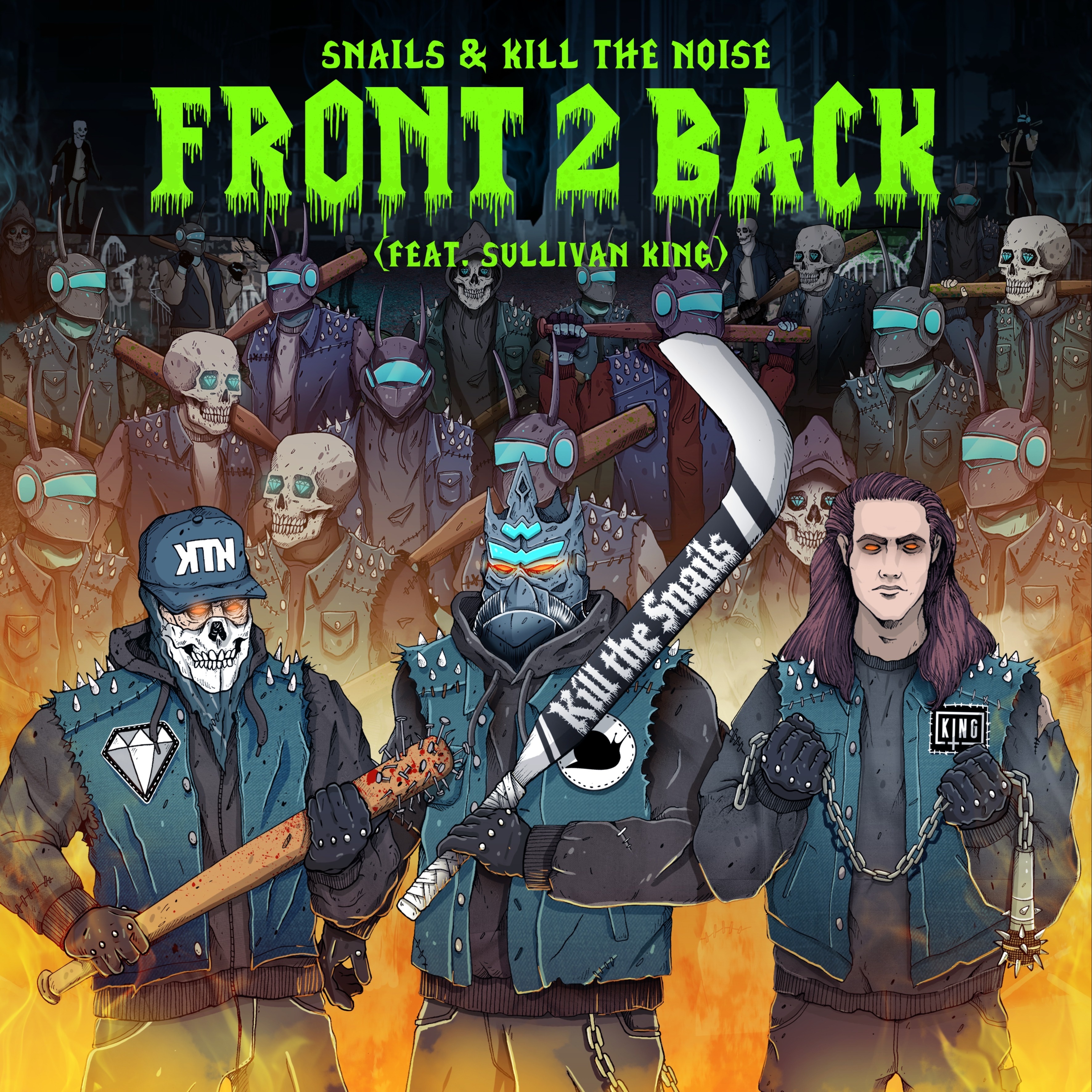 Front 2 Back (feat. Sullivan King) - Single album cover